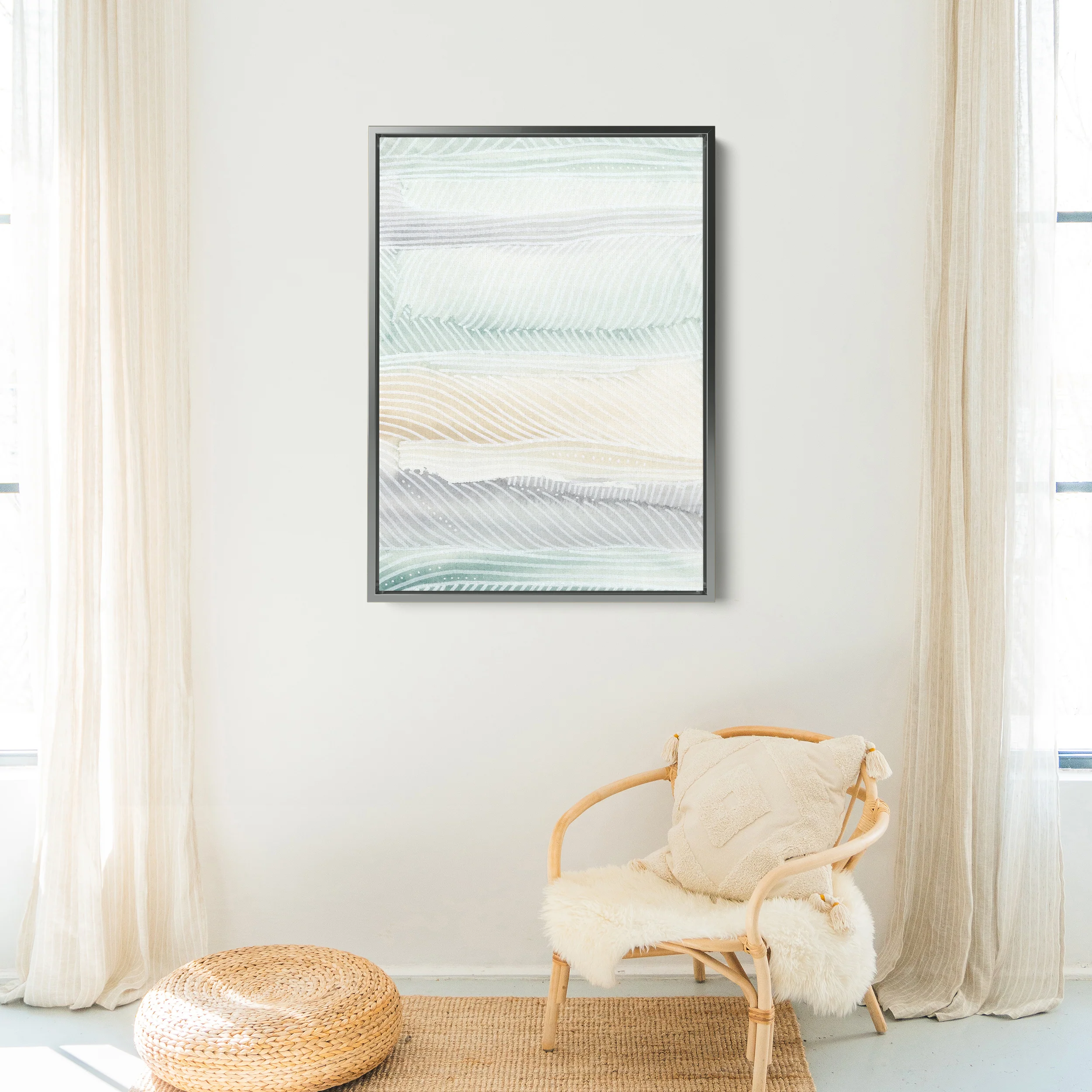 Soft Pastel Ocean, No. 2 - Image 10