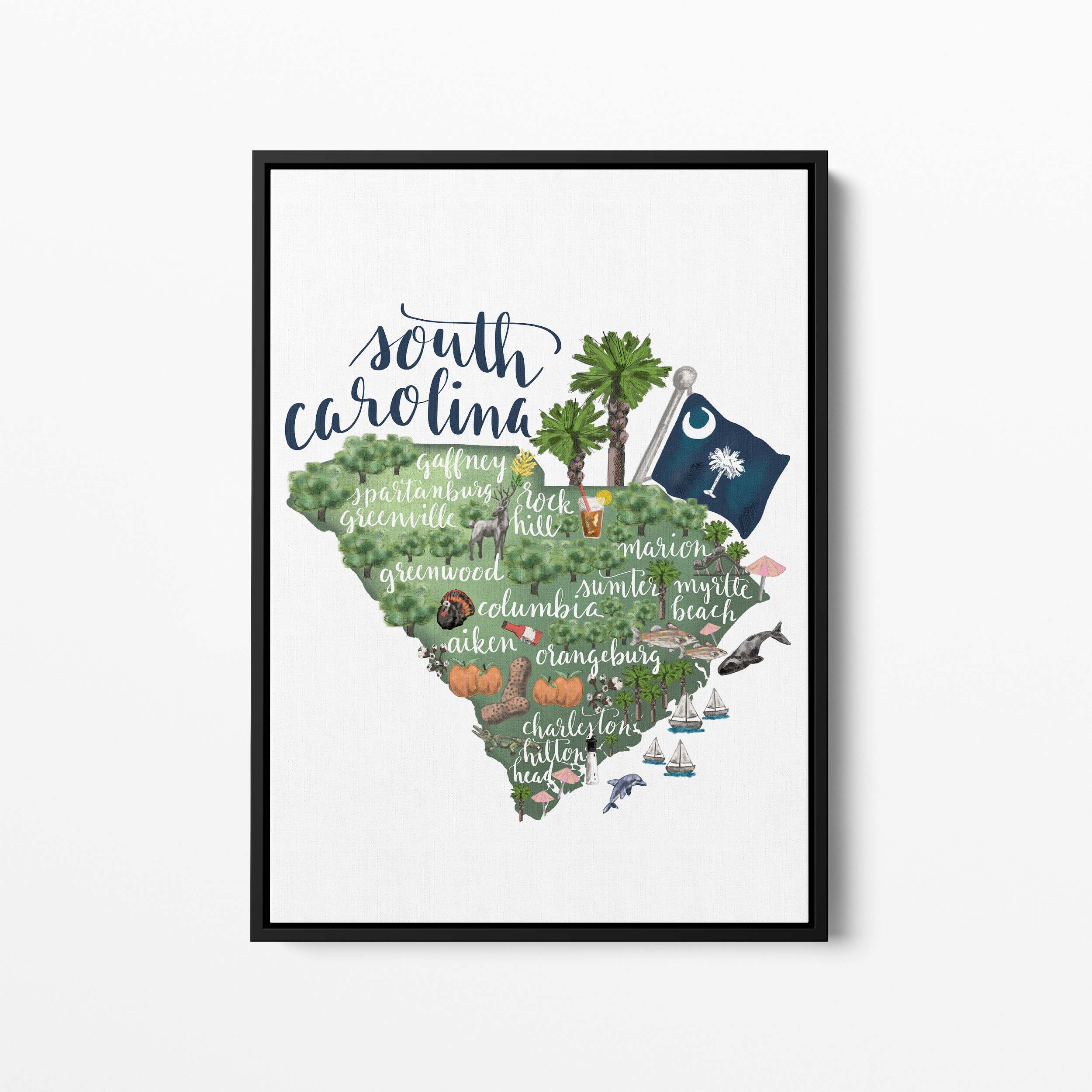 South Carolina Map - Image 4