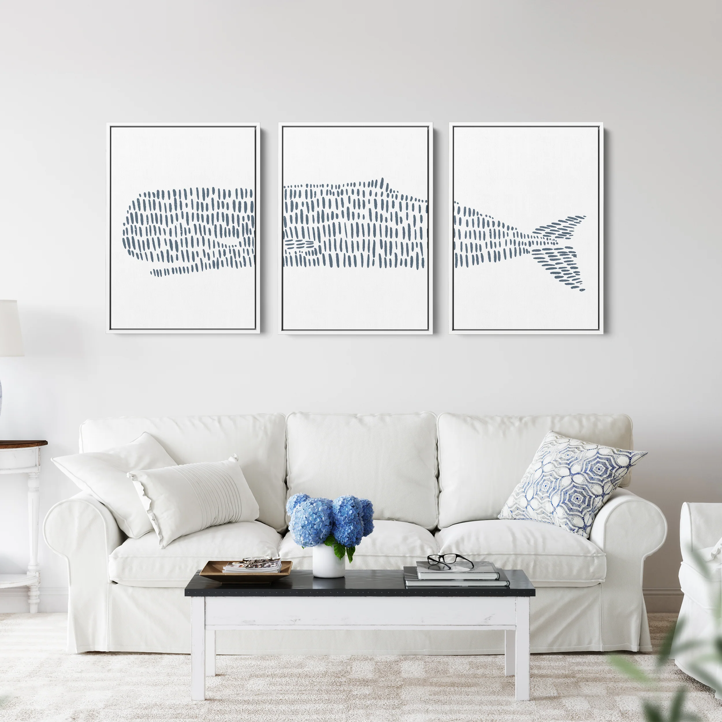 Sperm Whale Modern Illustration - Set of 3 - Image 9