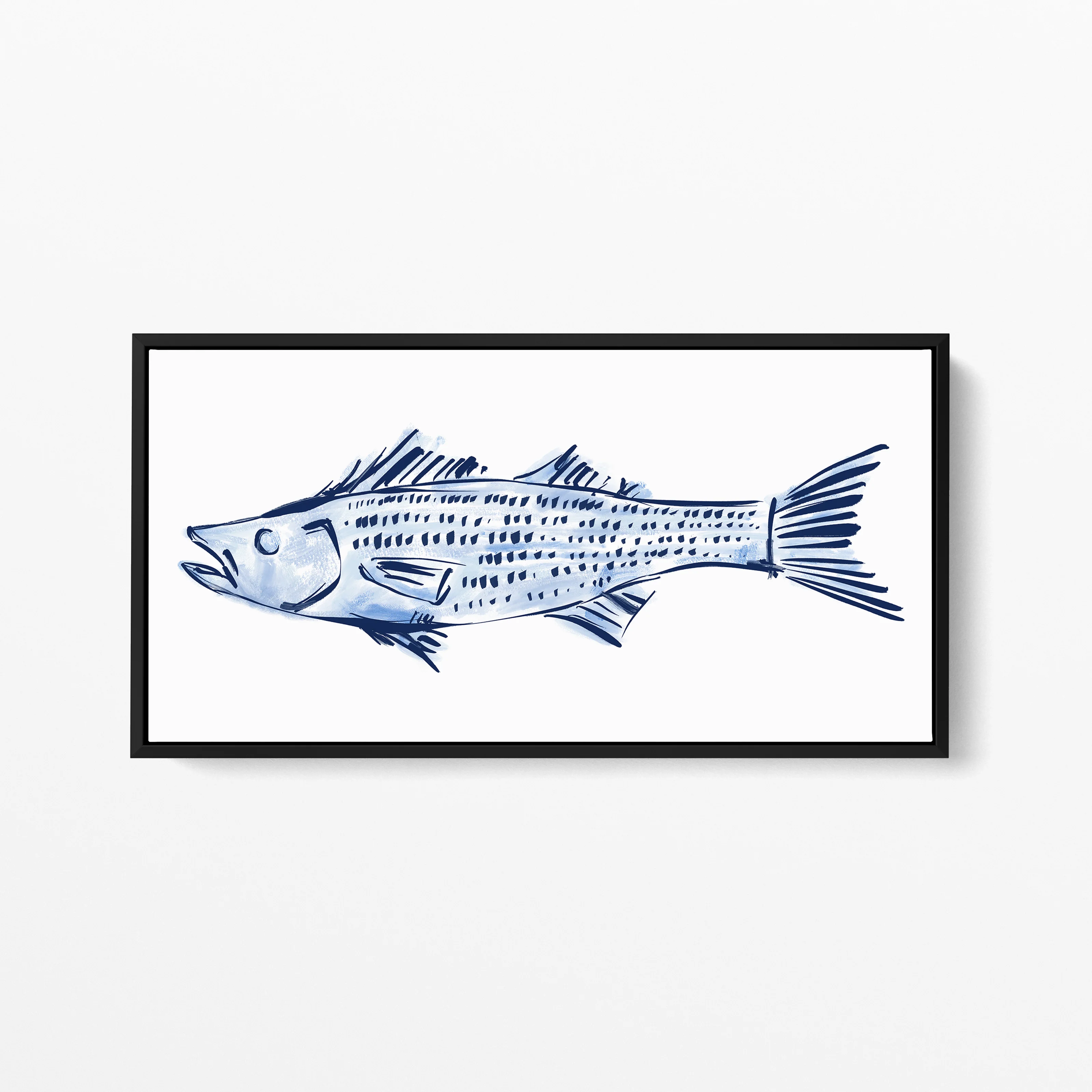 Striped Bass Study Panoramic - Image 2