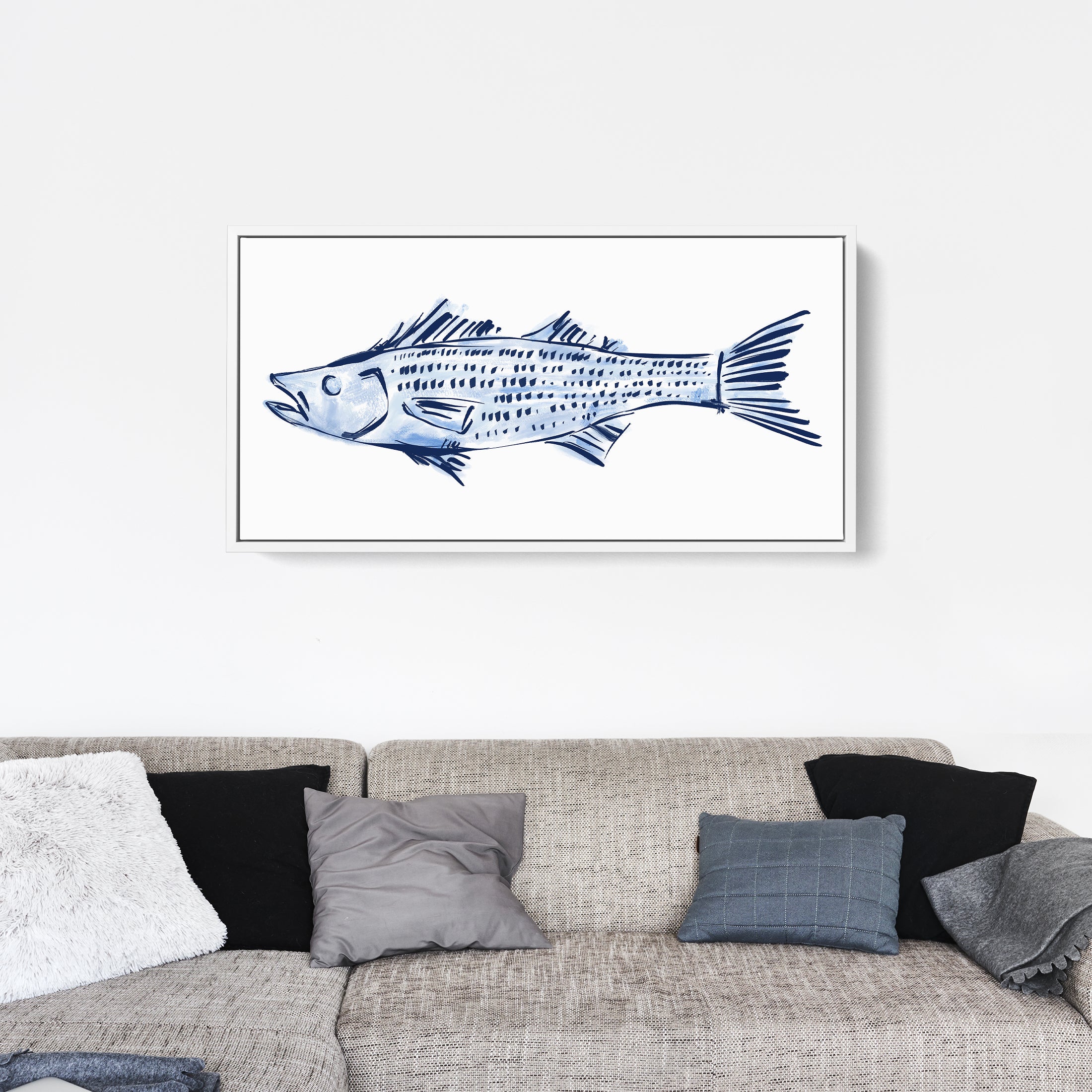 Striped Bass Study Panoramic - Image 6