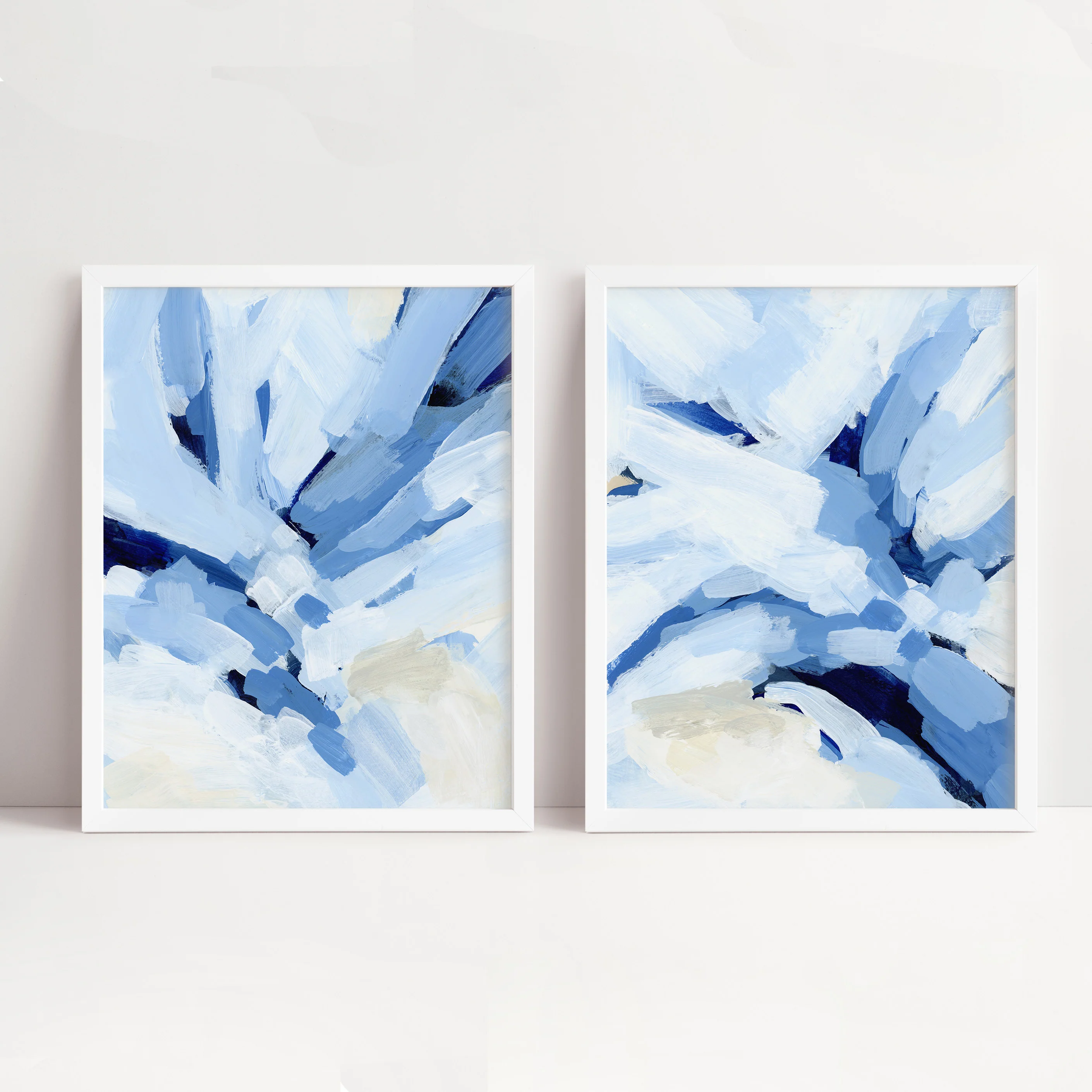Swirling Ocean - Set of 2 - Image 2