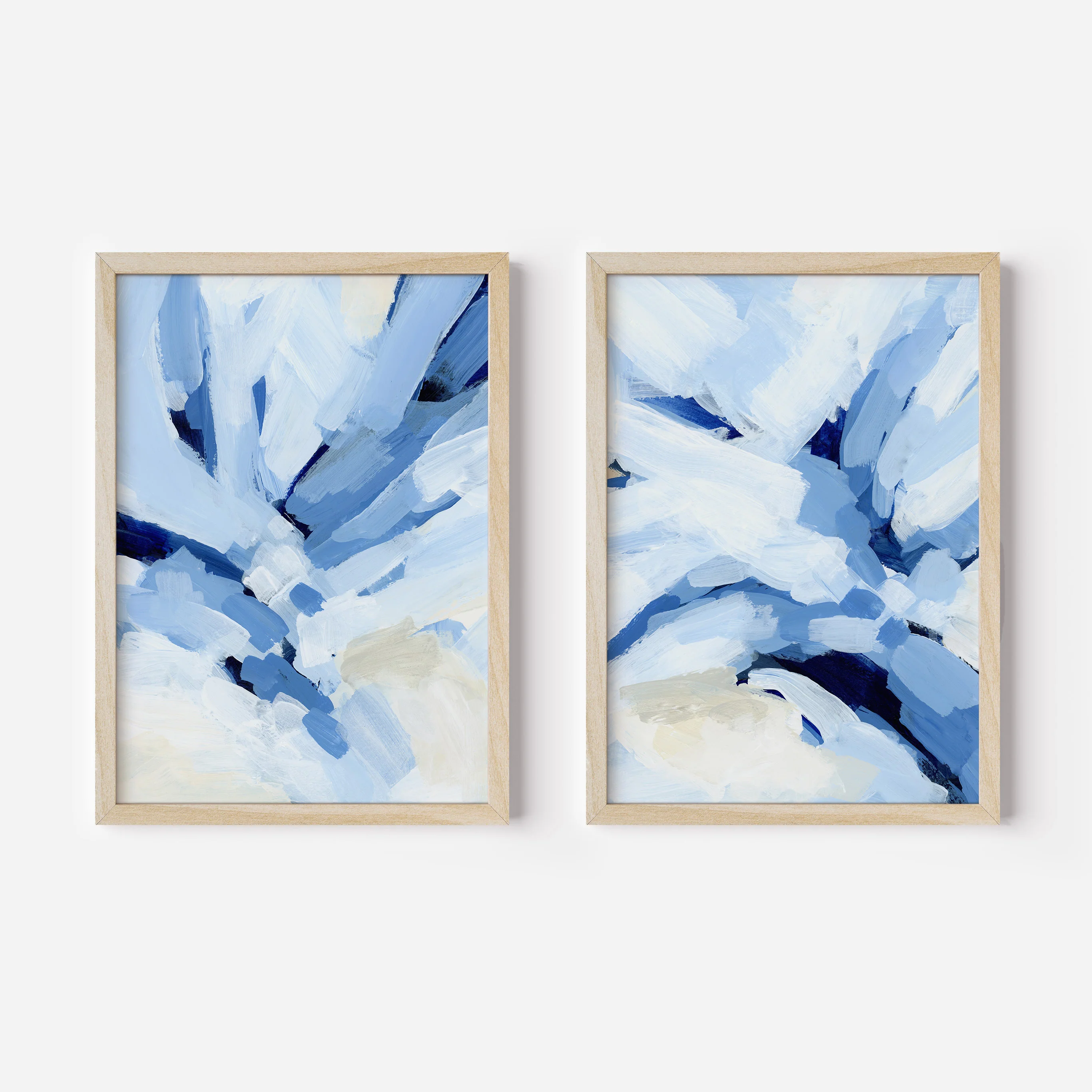 Swirling Ocean - Set of 2 - Image 4
