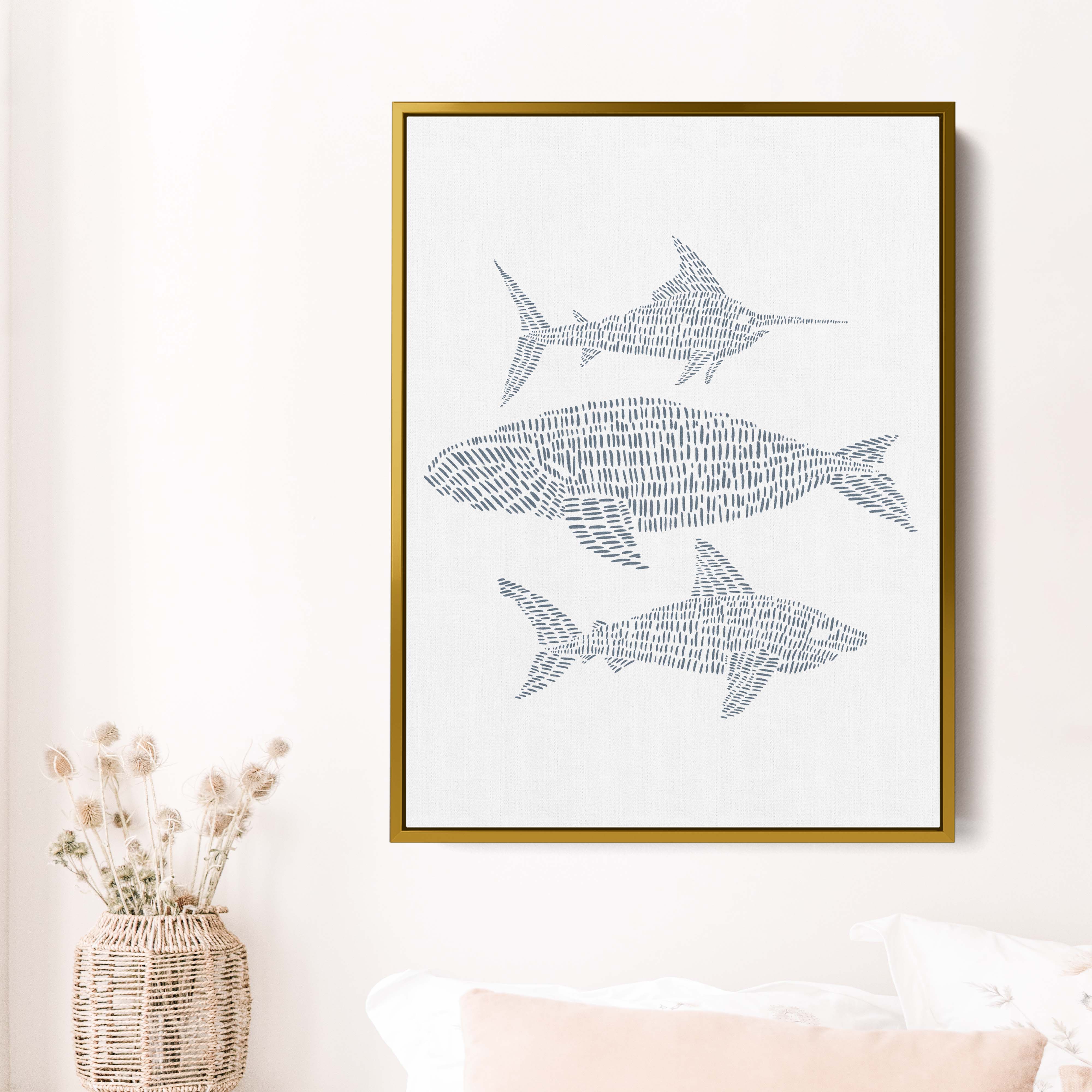 Swordfish, Right Whale & Great White Shark Illustration - Image 12