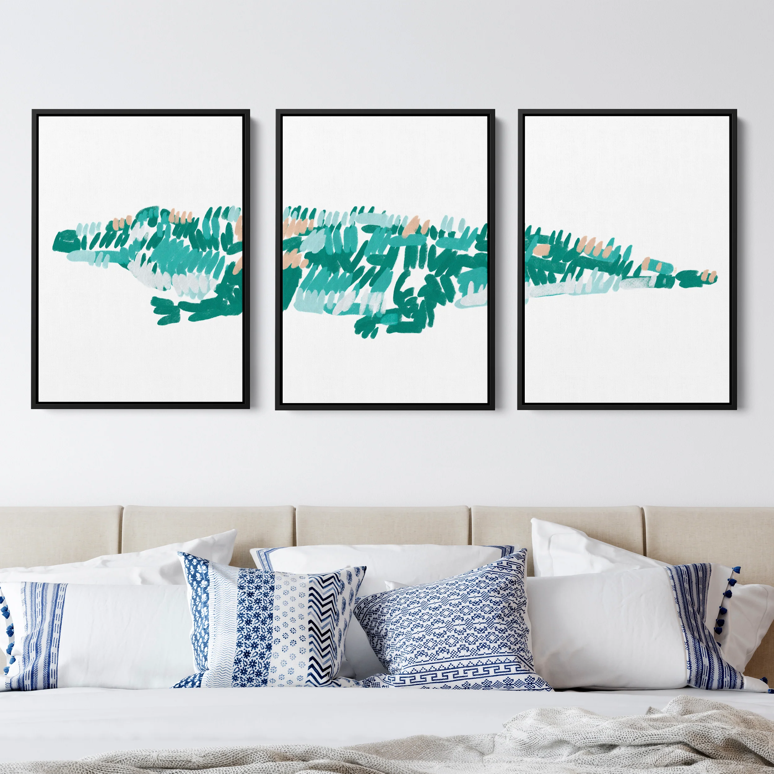 The Alligator Triptych - Set of 3 - Image 9