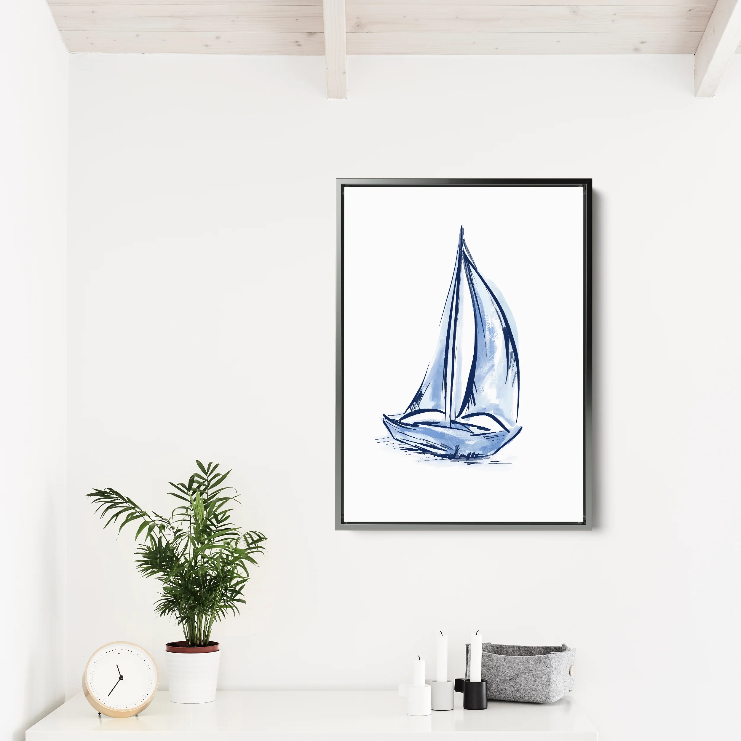 The Blue Sailboat, No. 1 - Image 12