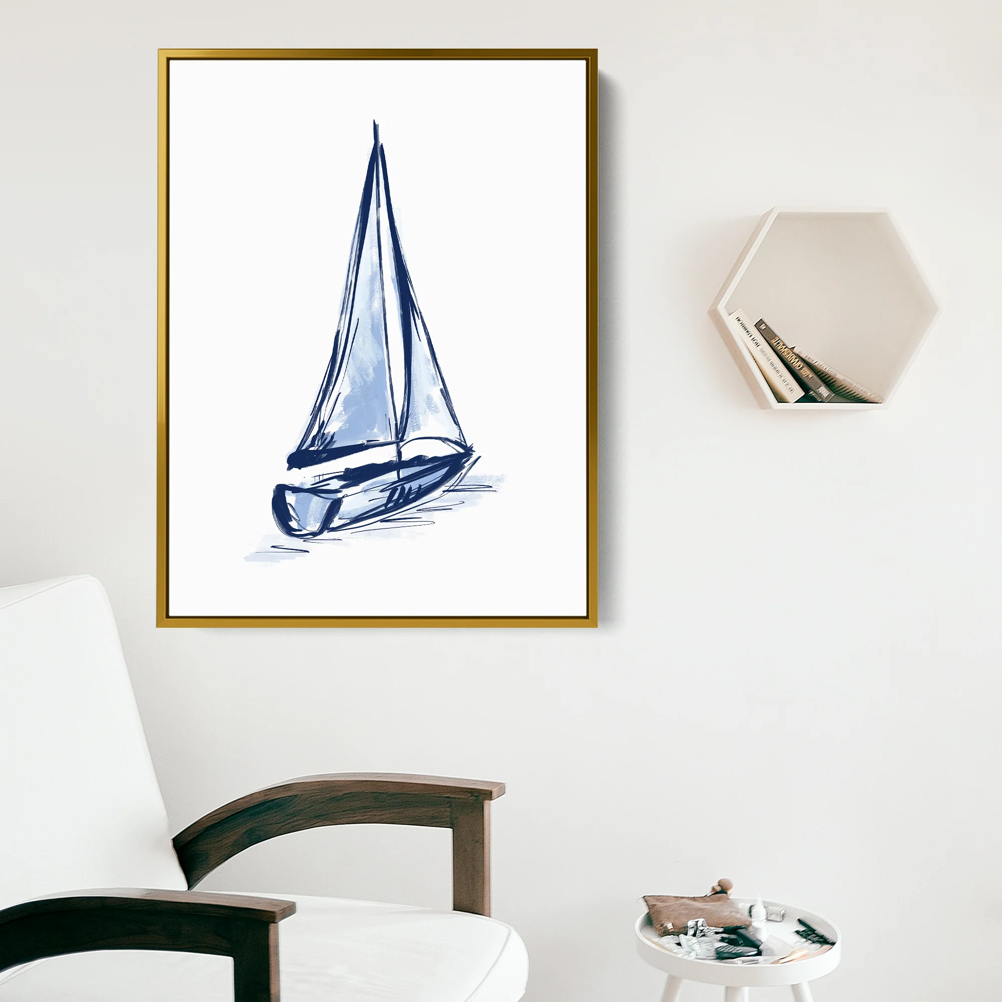 The Blue Sailboat, No. 4 - Image 12