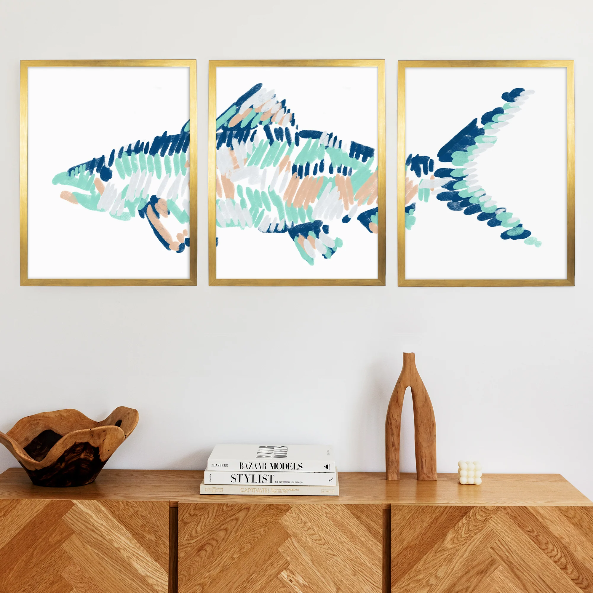 The Bonefish Triptych - Set of 3 - Image 10