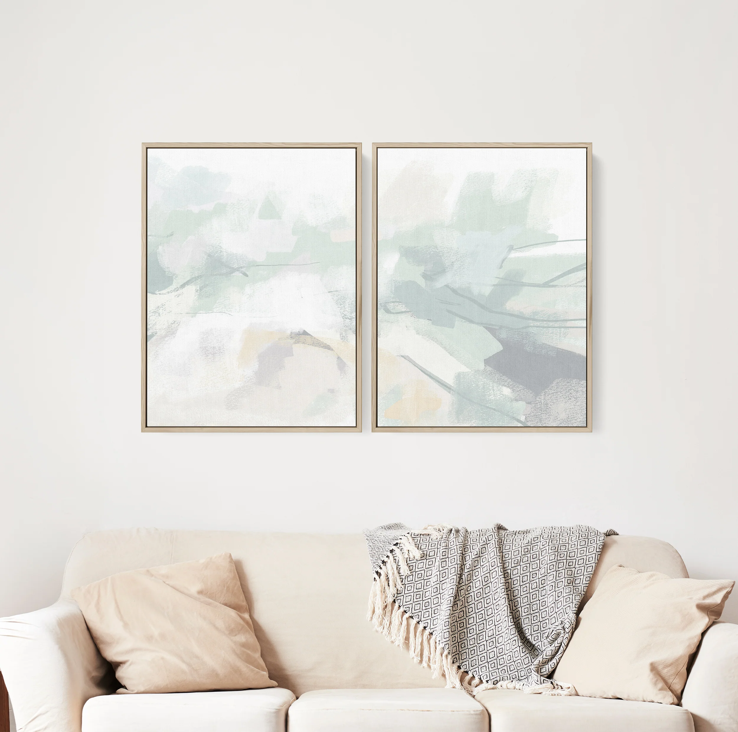 The Coastal Pause Diptych - Set of 2 - Image 11