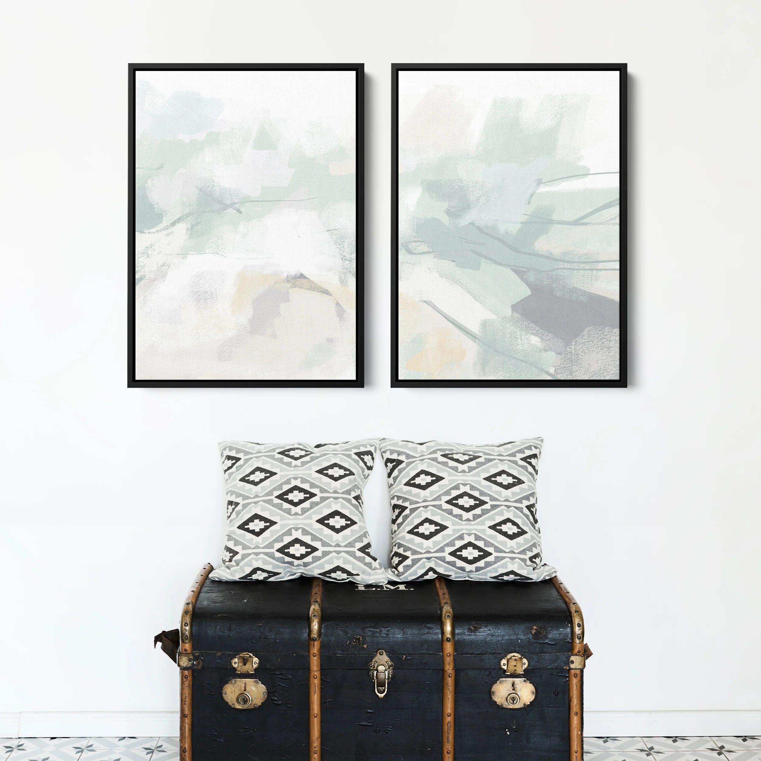 The Coastal Pause Diptych - Set of 2 - Image 6