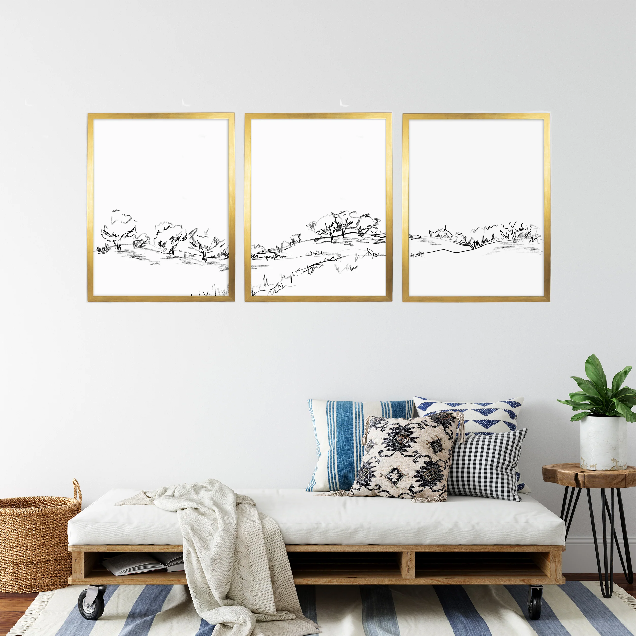 The Countryside Landscape - Set of 3 - Image 7