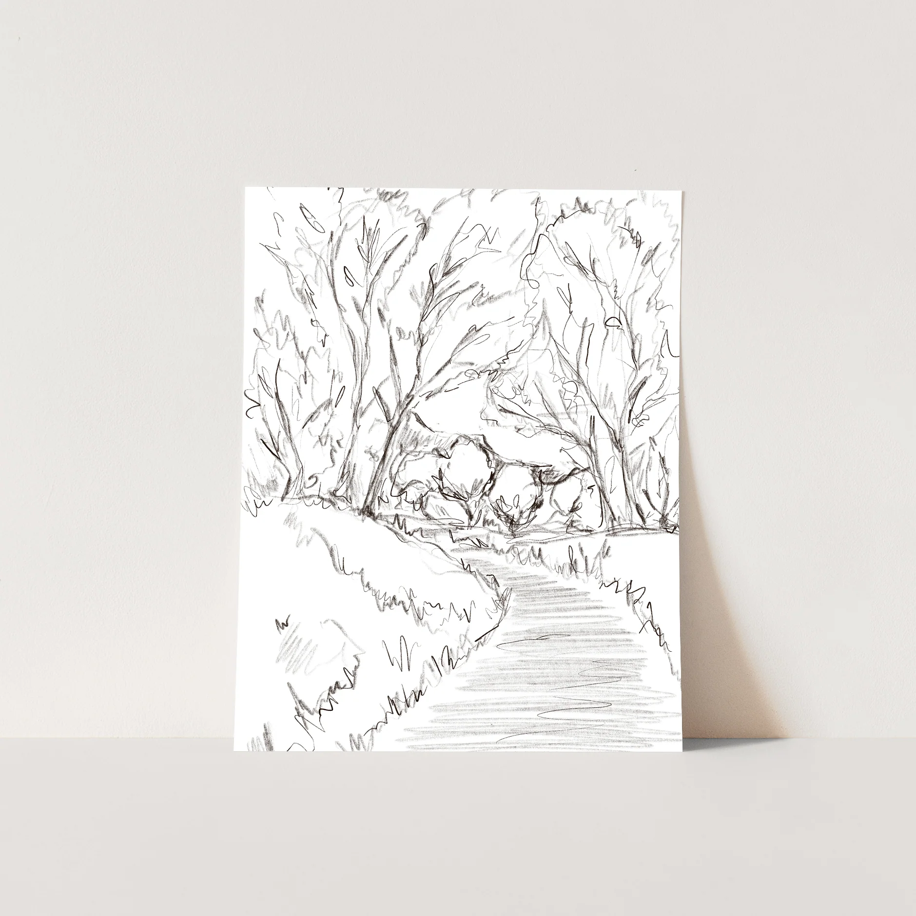 The Forest Path Illustration - Image 3