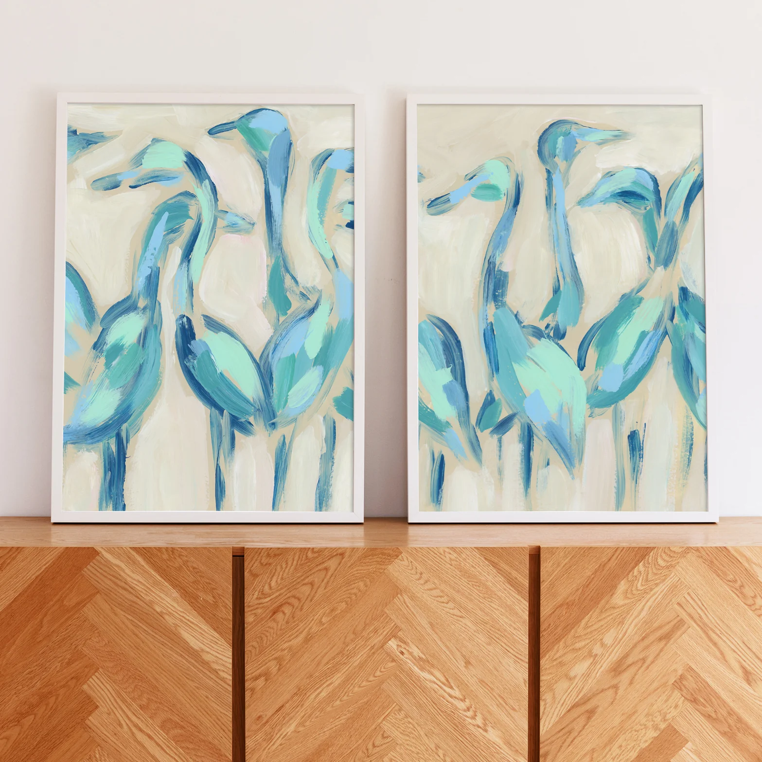 The Herons Diptych - Set of 2 - Image 13