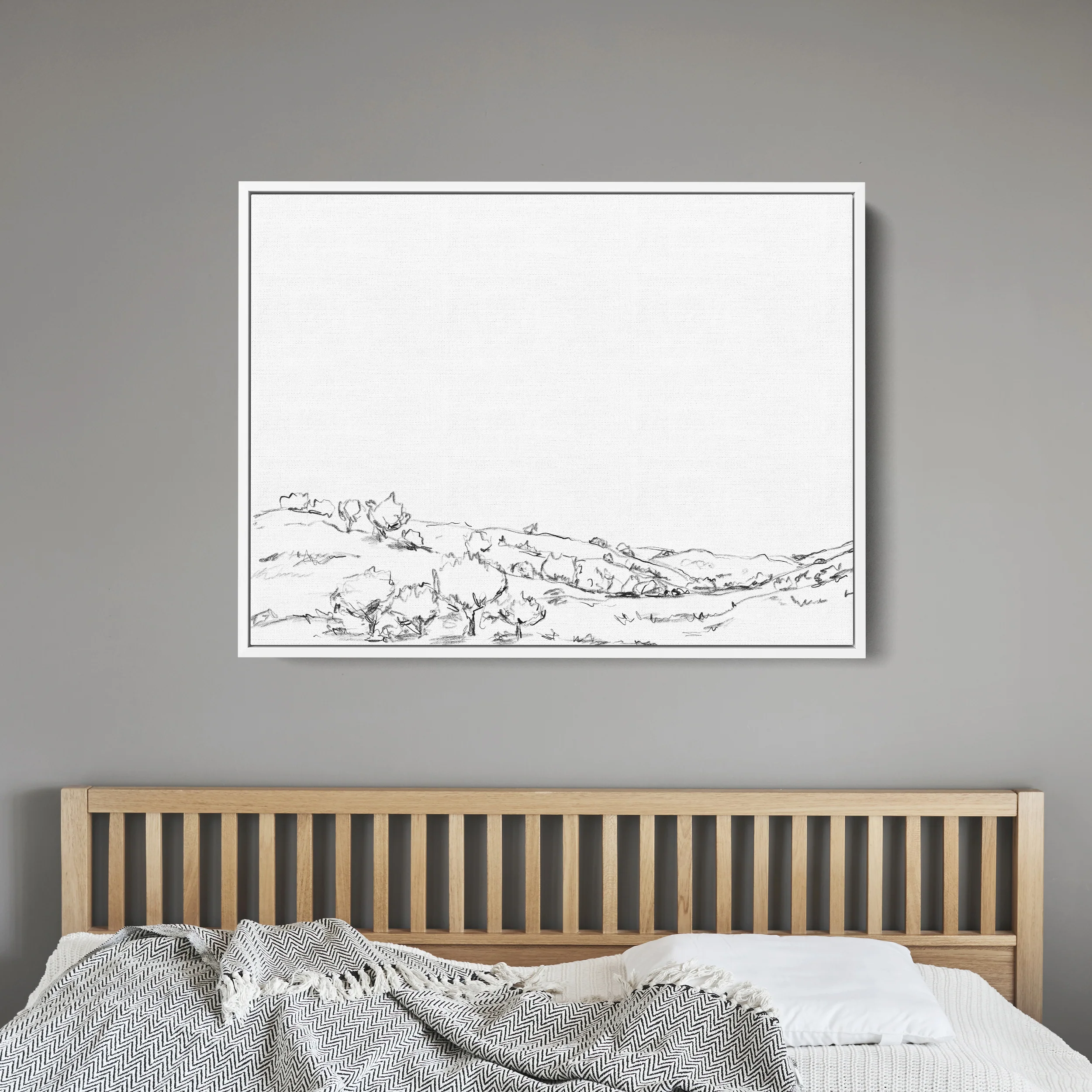 The Hillside Oak Trees Illustrations - Image 12