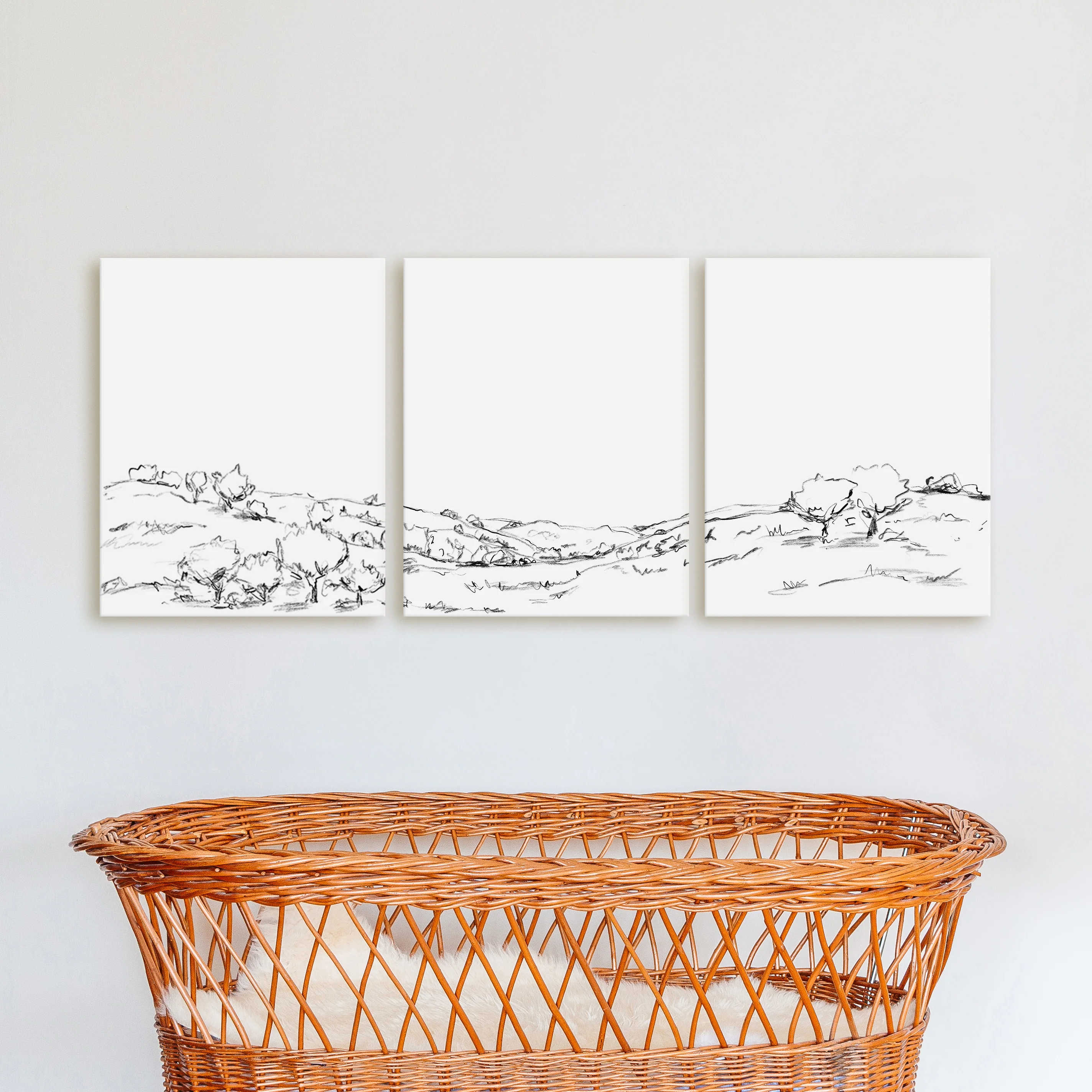 The Hillside Oak Trees - Set of 3 - Image 13