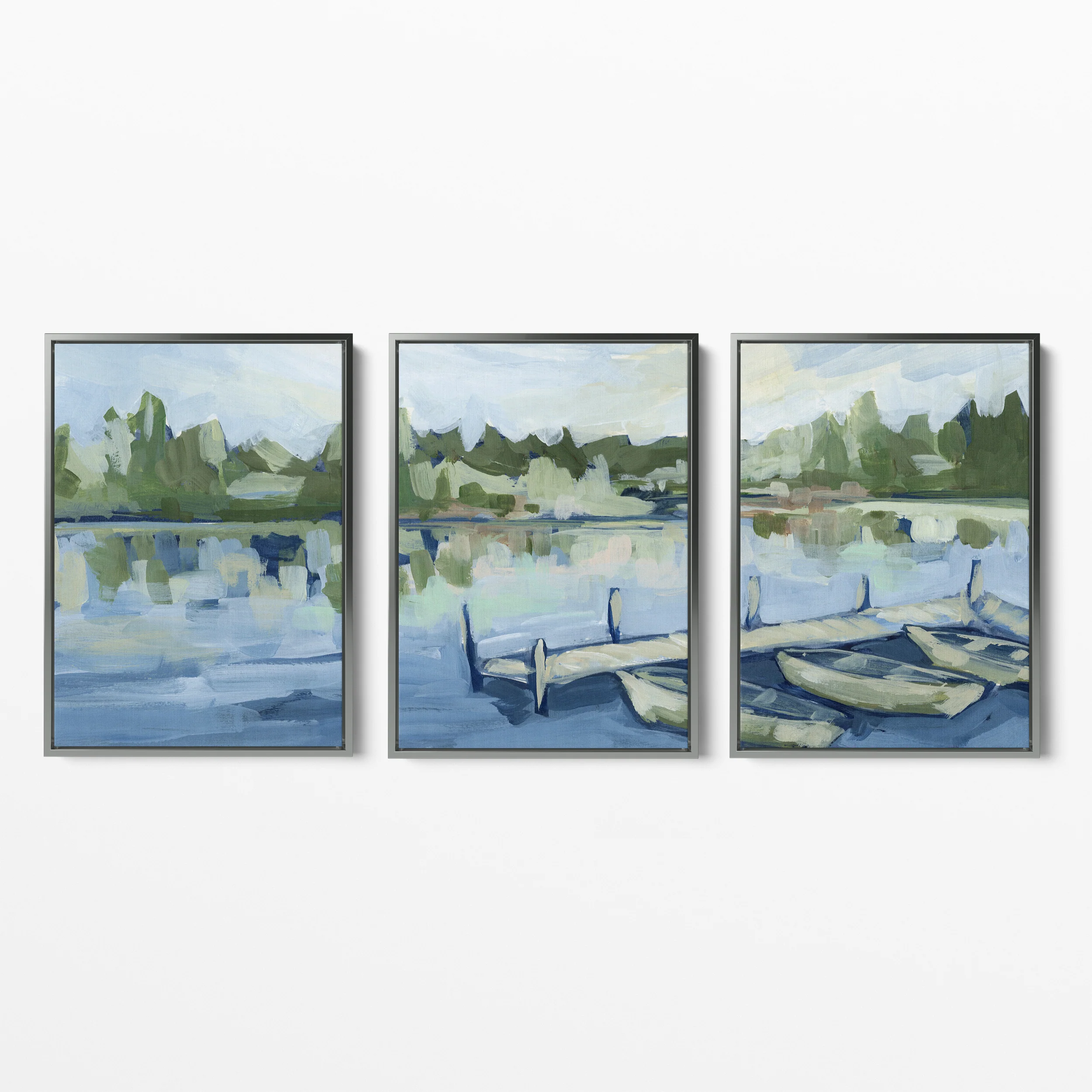 The Lakeside Dock - Set of 3 - Image 2