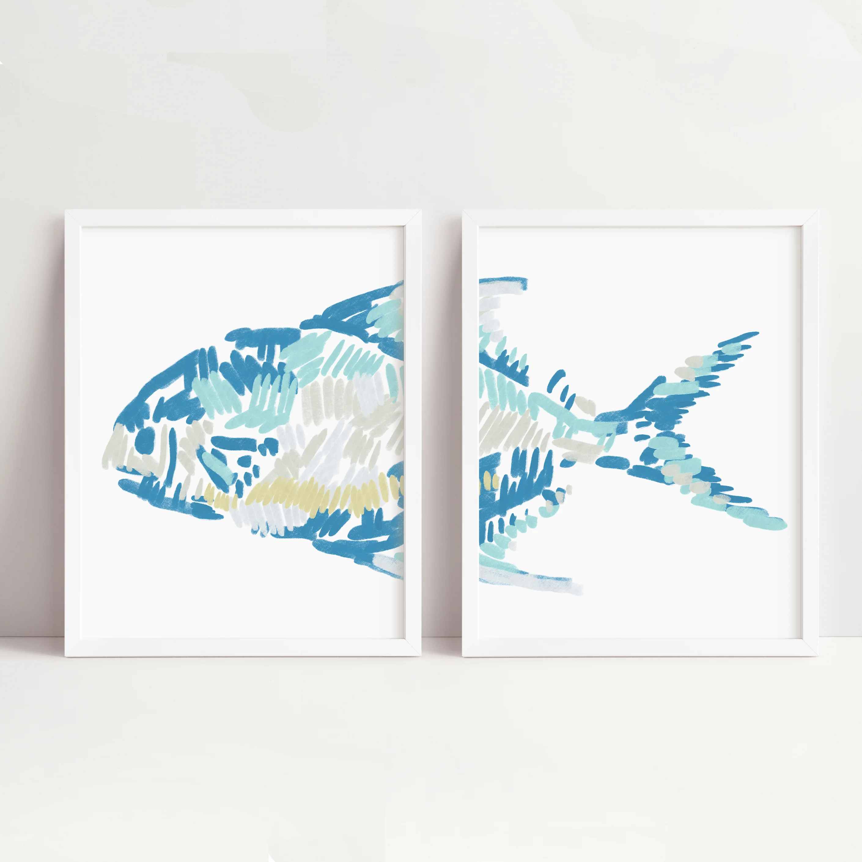 The Permit Fish Diptych - Set of 2 - Image 3