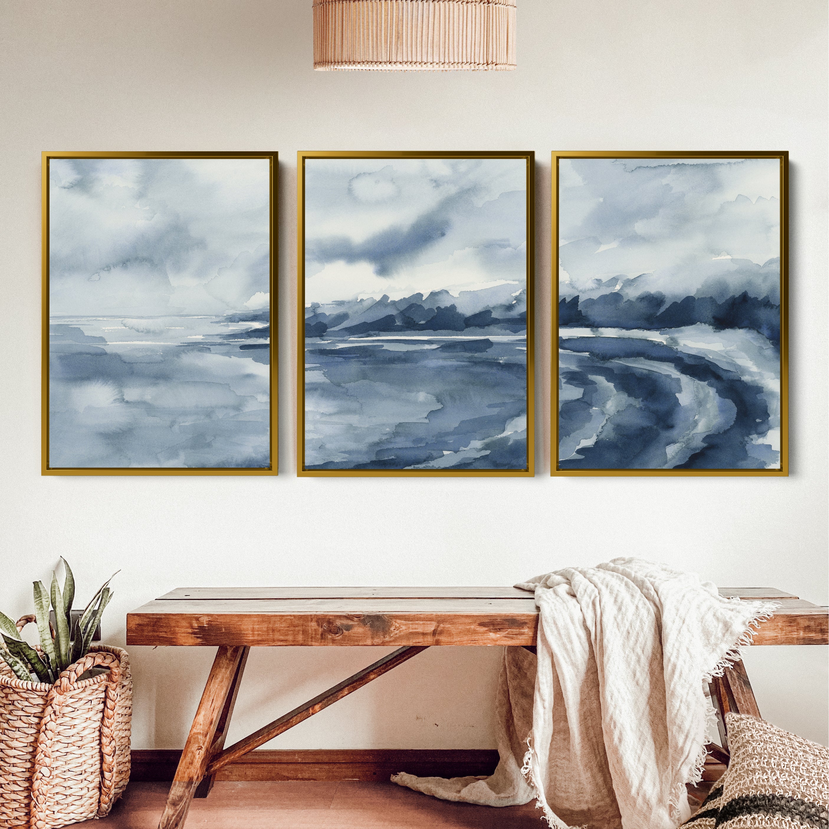 The Quiet Cove Triptych - Set of 3 - Image 7