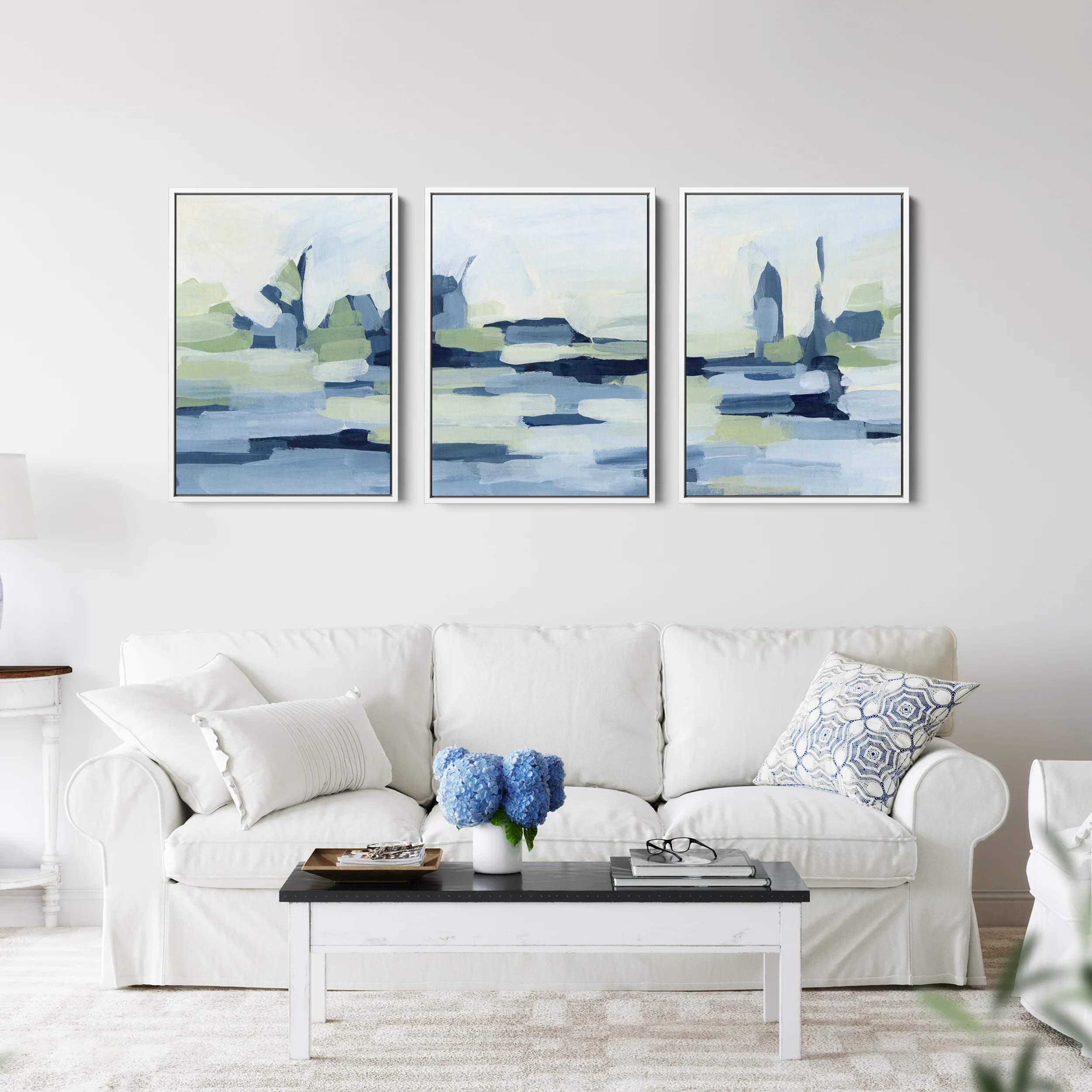 The Rippled Lakeside - Set of 3 - Image 8