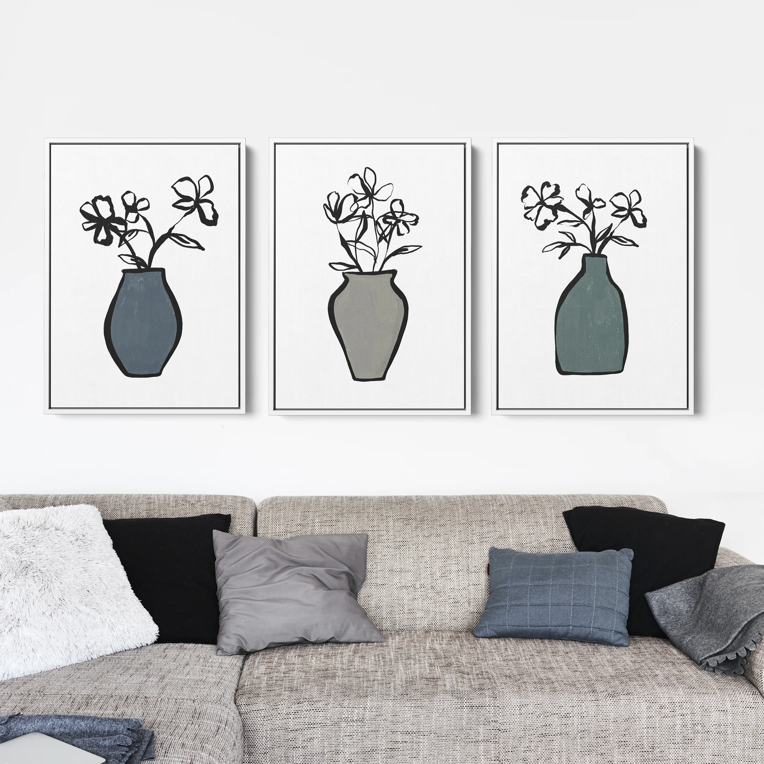 The Three Vases - Set of 3 - Image 9