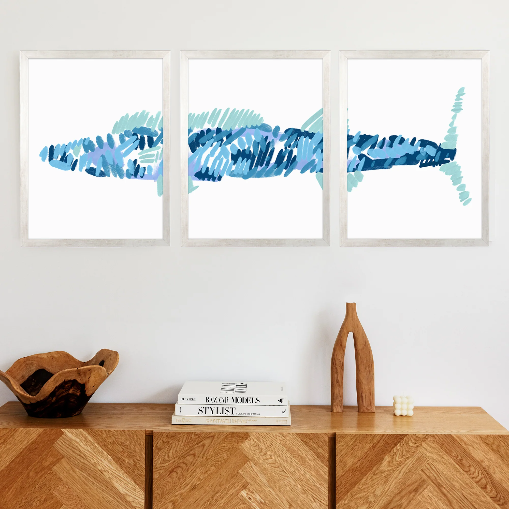 The Wahoo Triptych - Set of 3 - Image 11