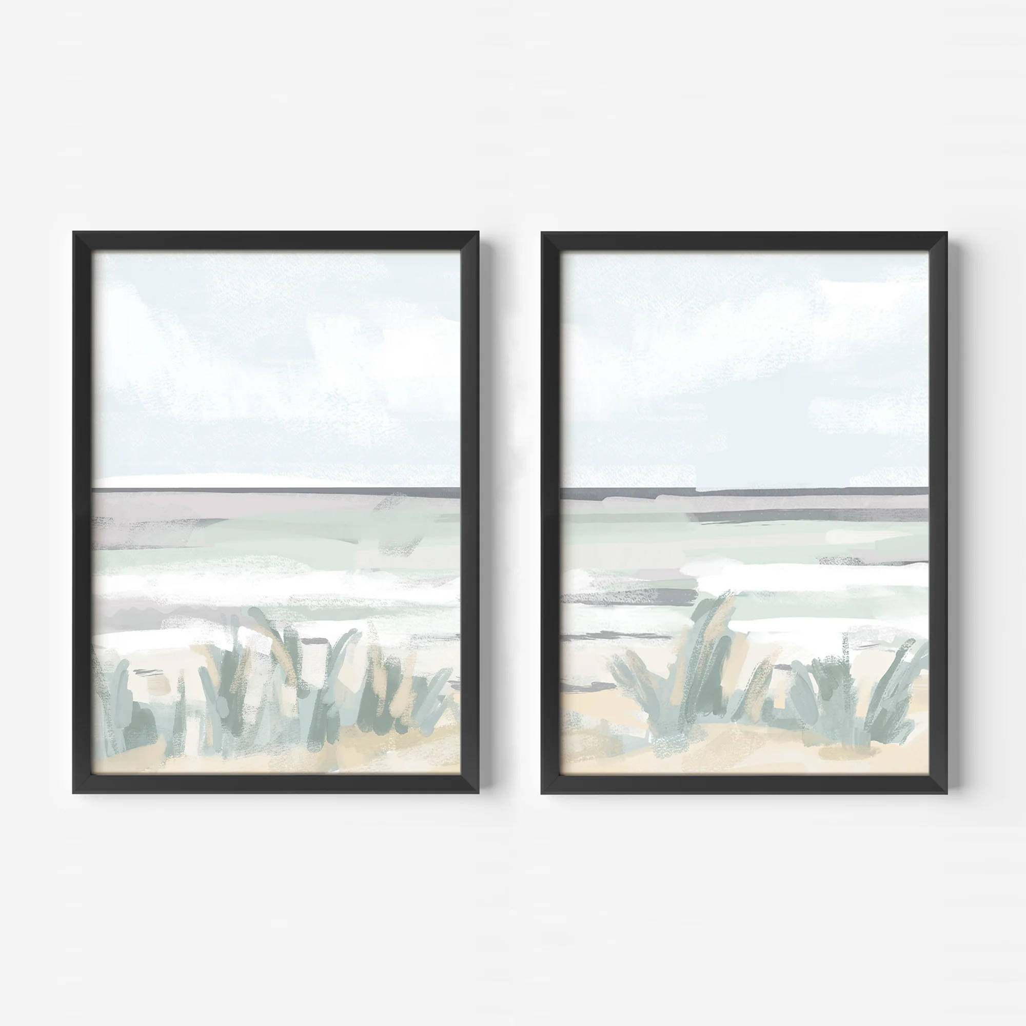 Tidal Haze Diptych - Set of 2 - Image 5