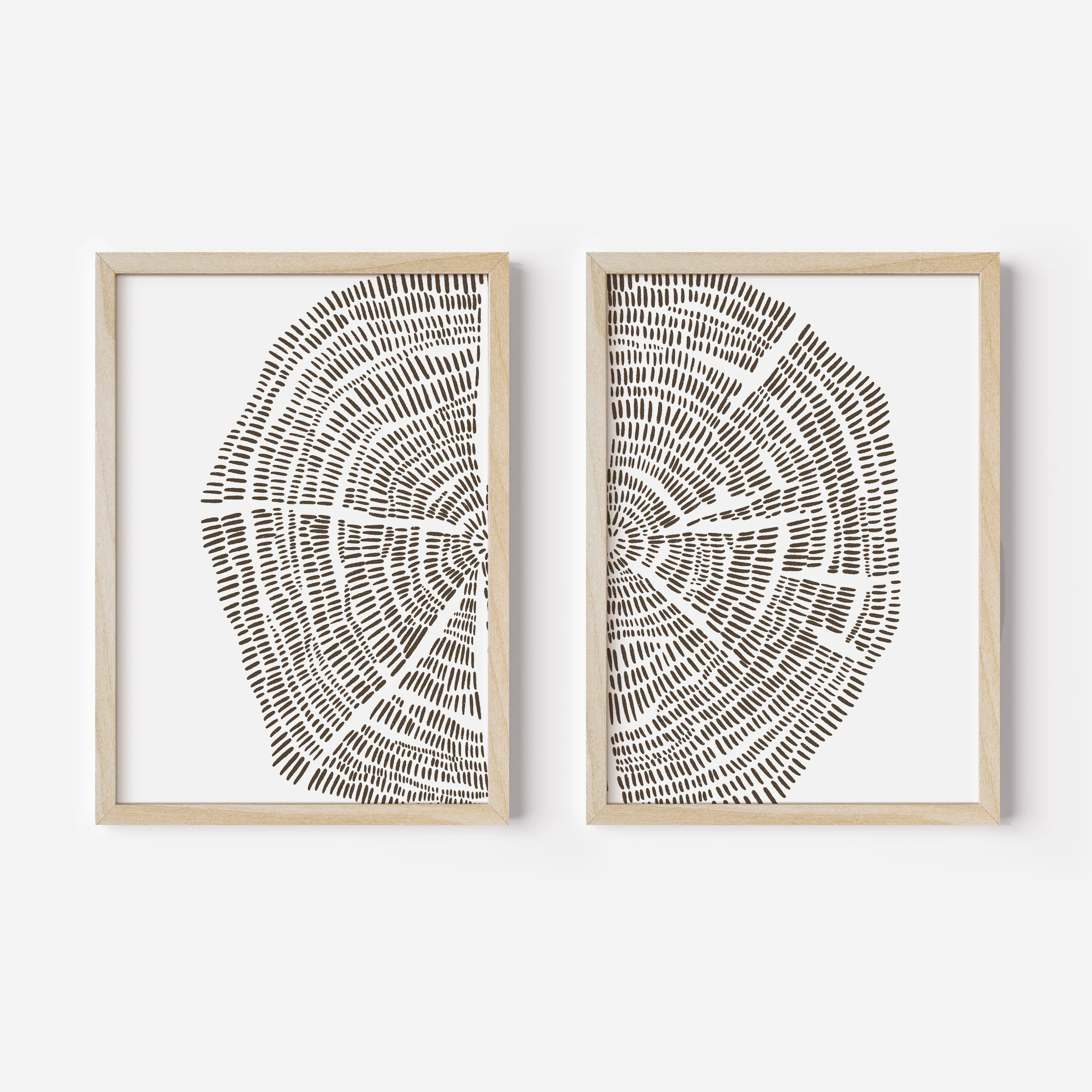 Tree Growth Rings Illustration - Set of 2 - Image 3