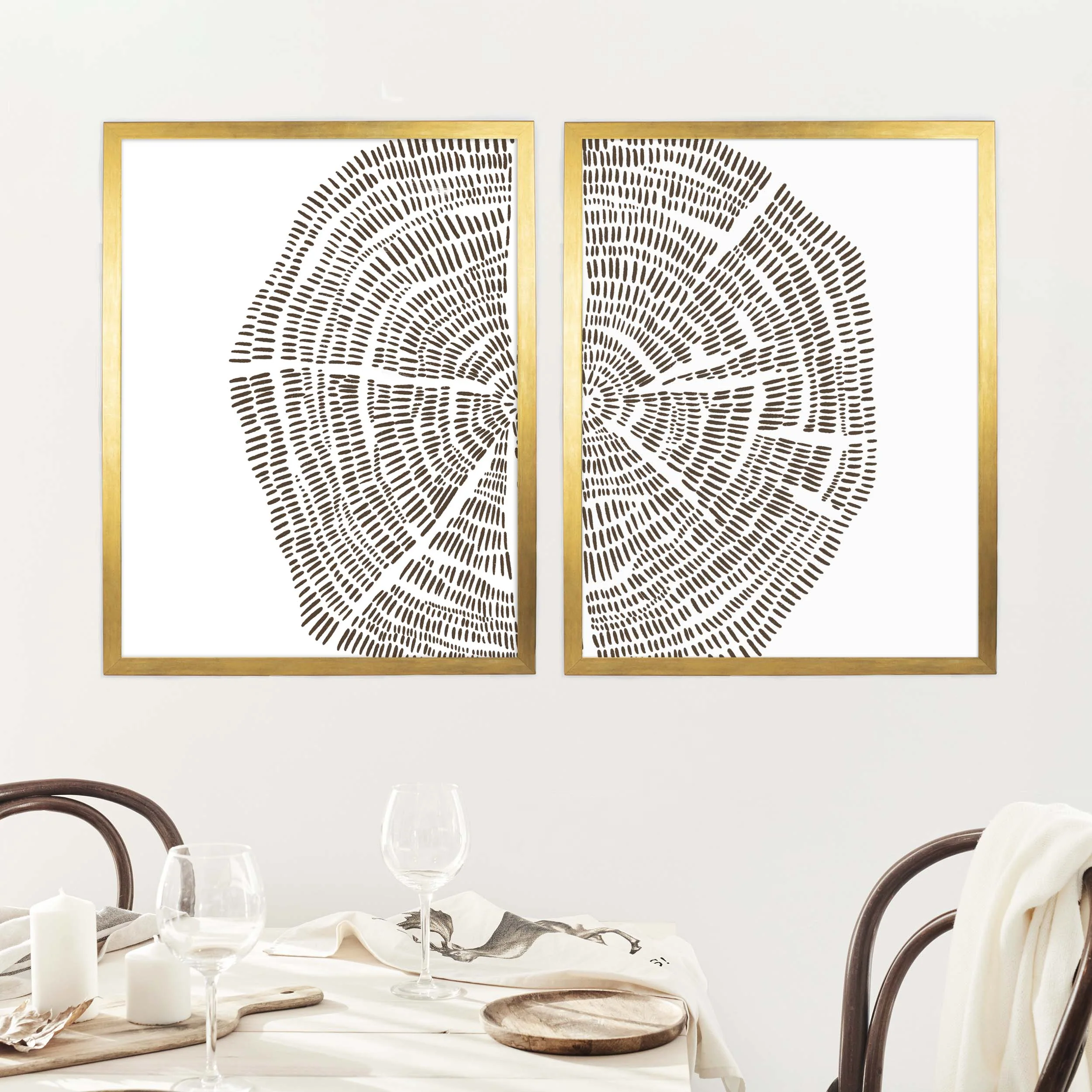 Tree Growth Rings Illustration - Set of 2 - Image 7