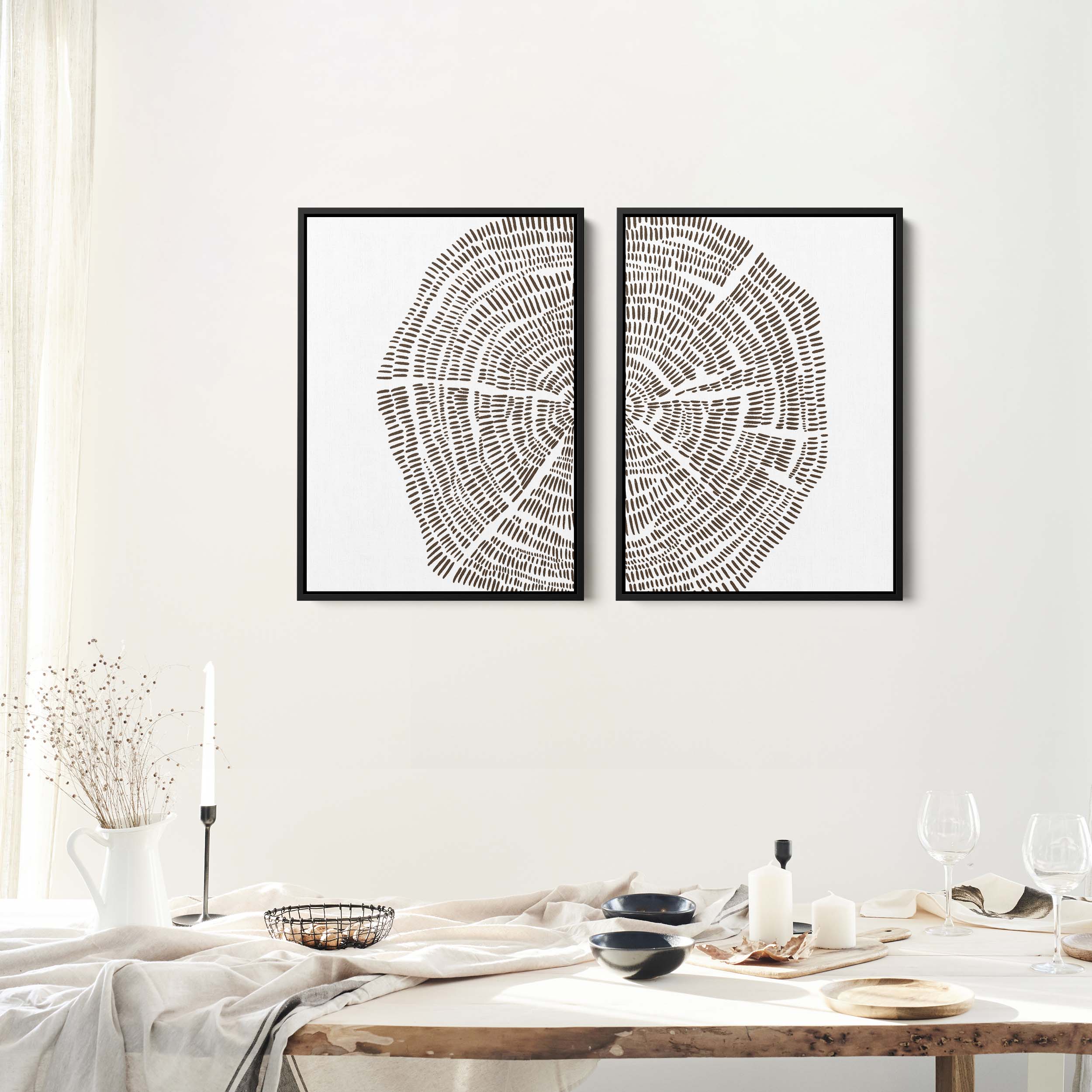 Tree Growth Rings Illustration - Set of 2 - Image 9