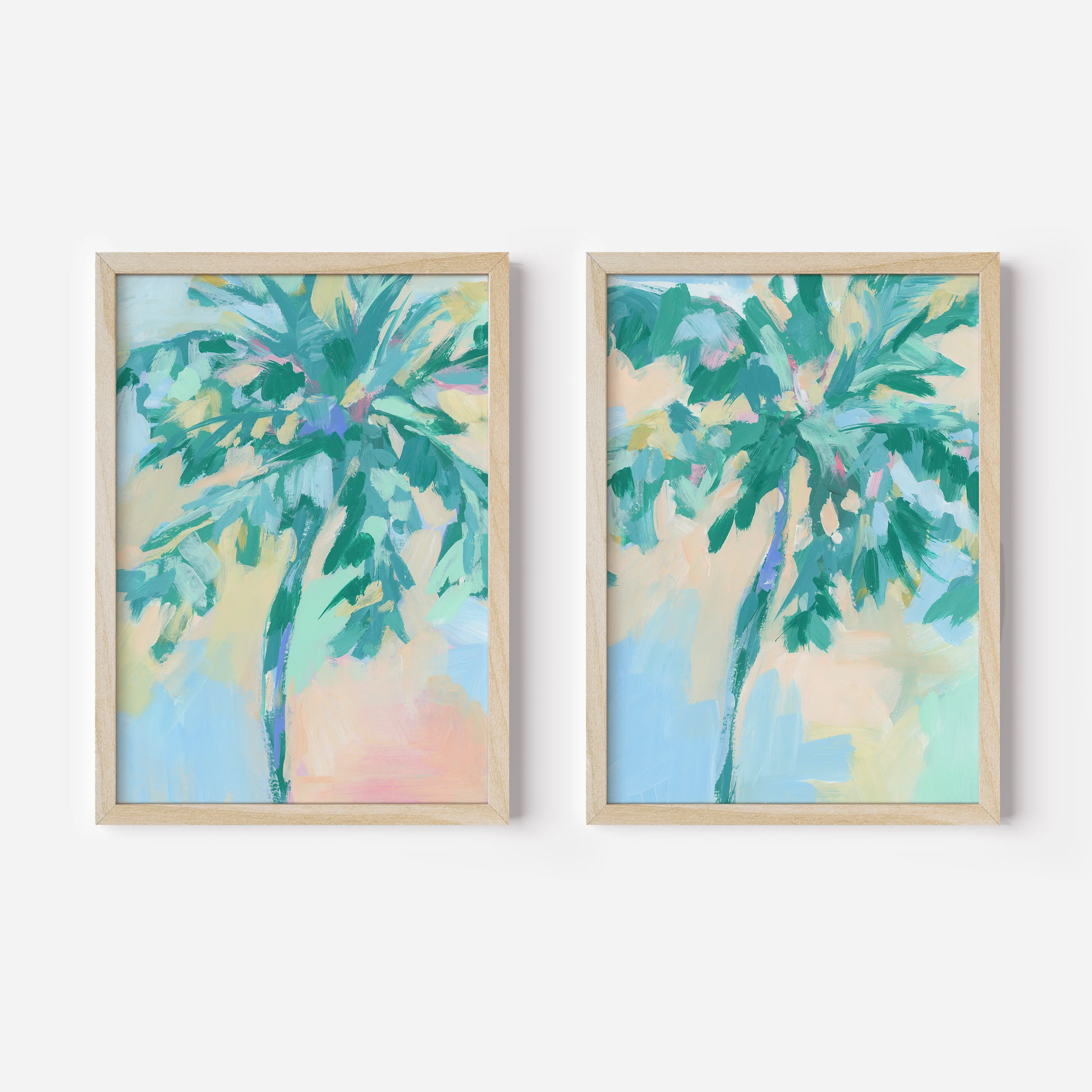 Tropical Canopy Diptych - Set of 2 - Image 2