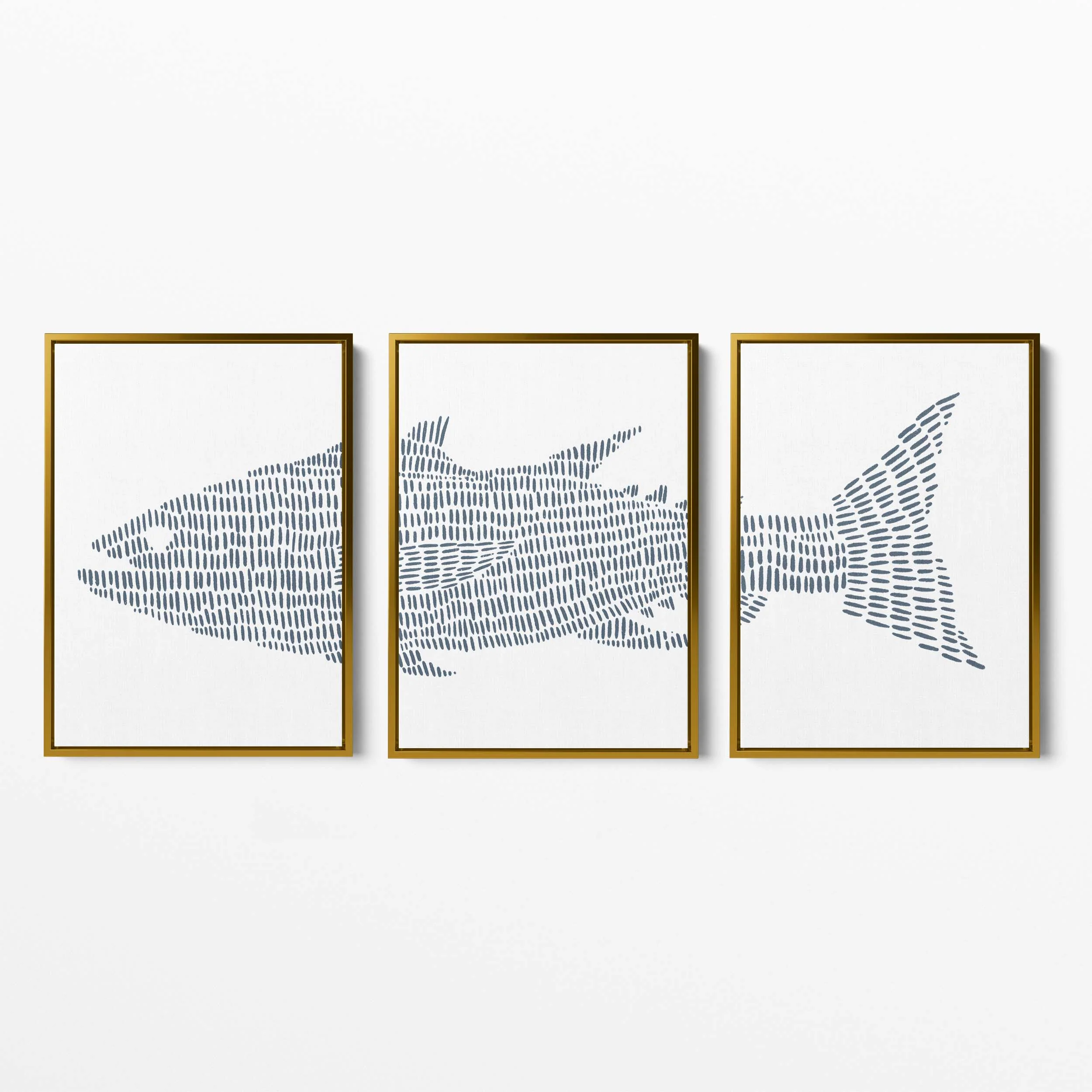 Tuna Fish Modern Illustration - Set of 3 - Image 2