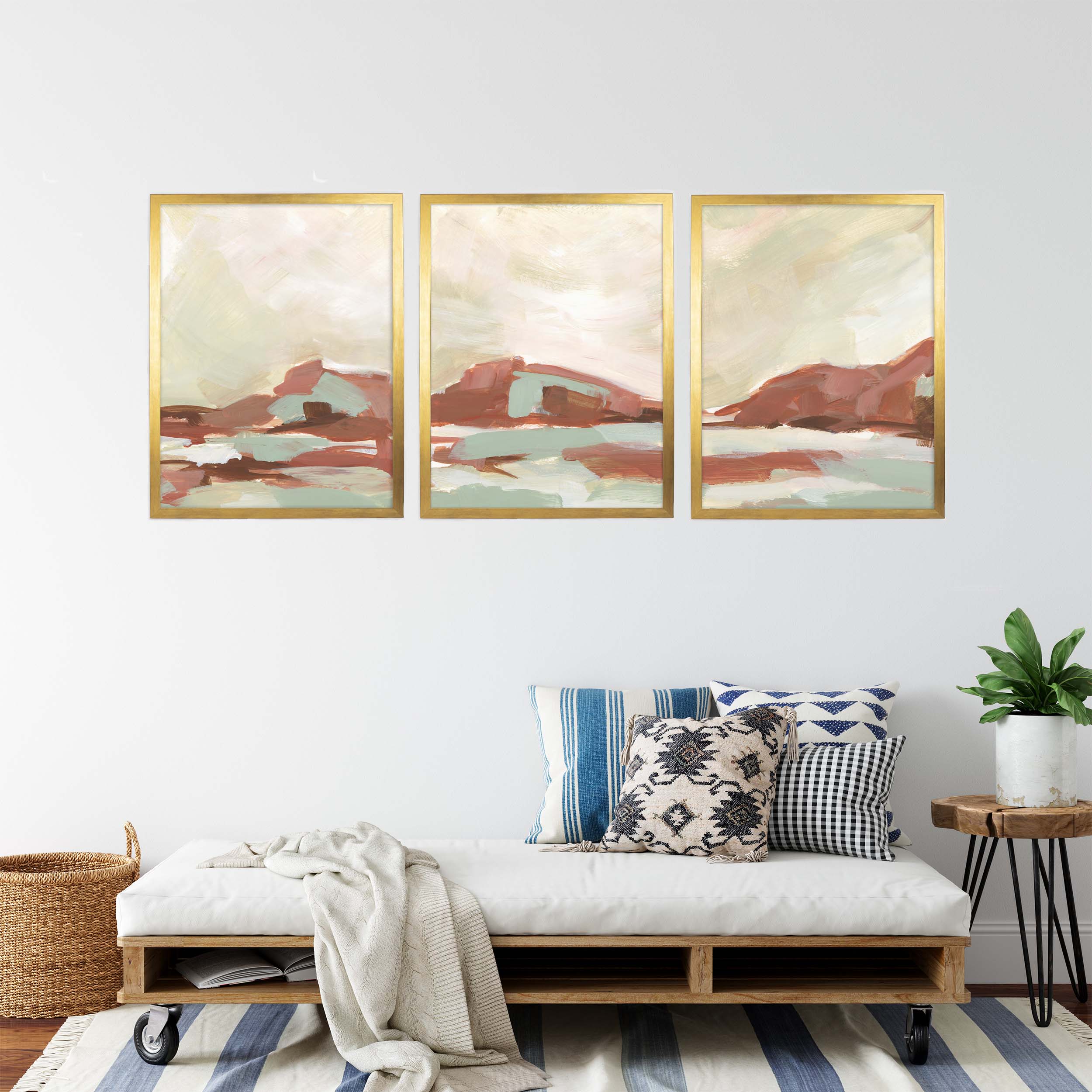Warm Desert Sedona Landscape - Set of 3 - Image 6