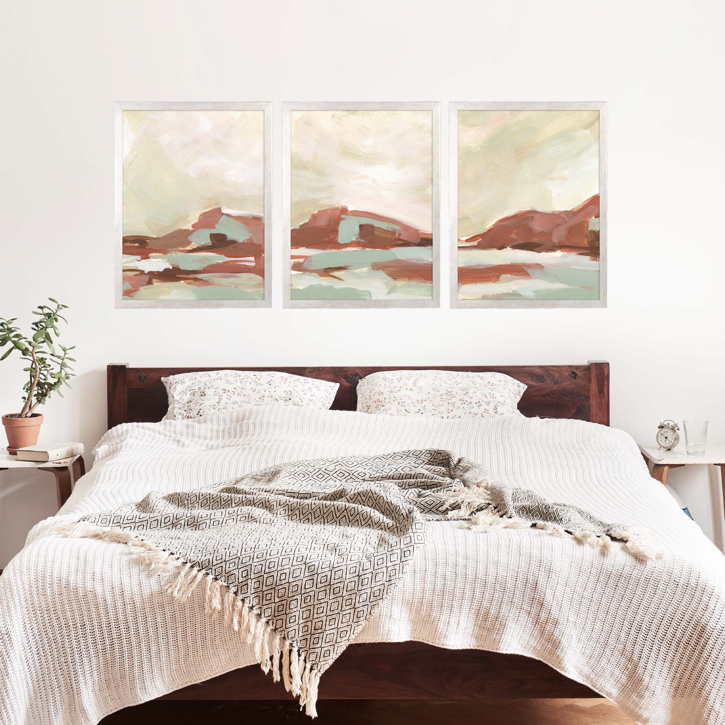 Warm Desert Sedona Landscape - Set of 3 - Image 7