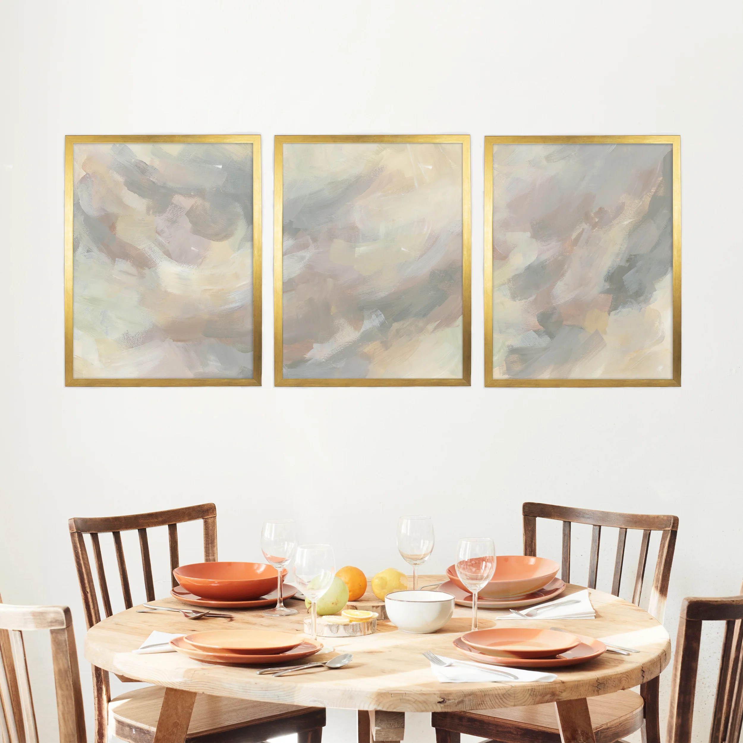 Warmed Movement Triptych - Set of 3 - Image 6