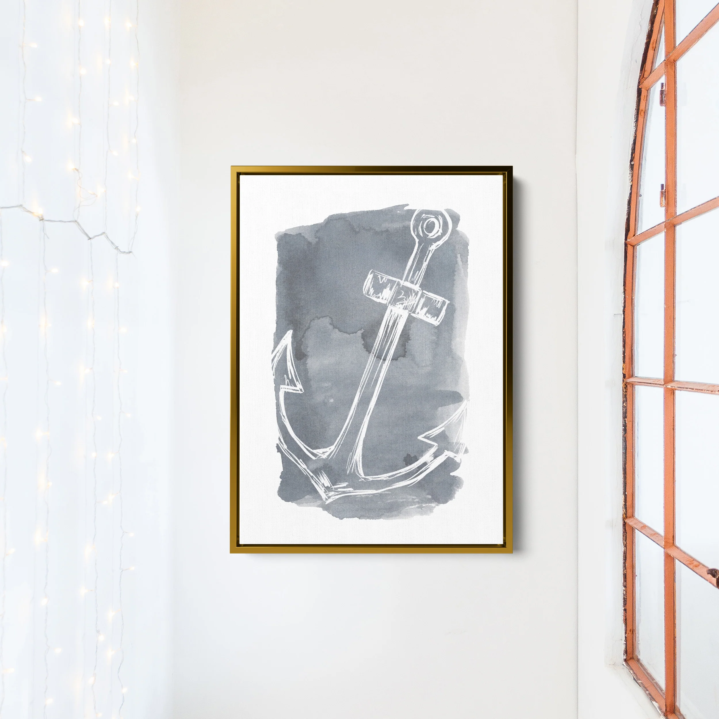 Watercolor Anchor Illustration - Image 13
