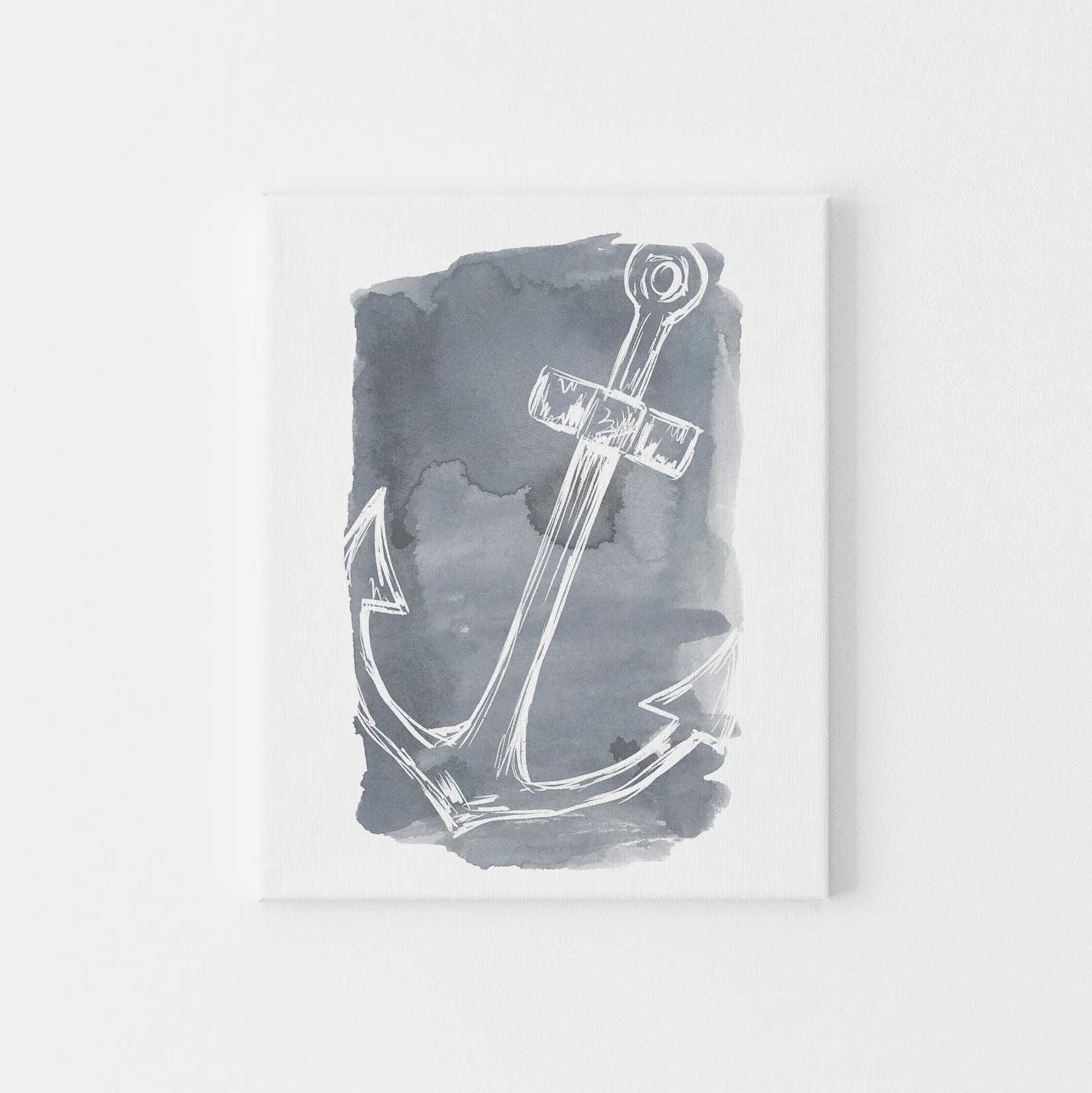 Watercolor Anchor Illustration - Image 4