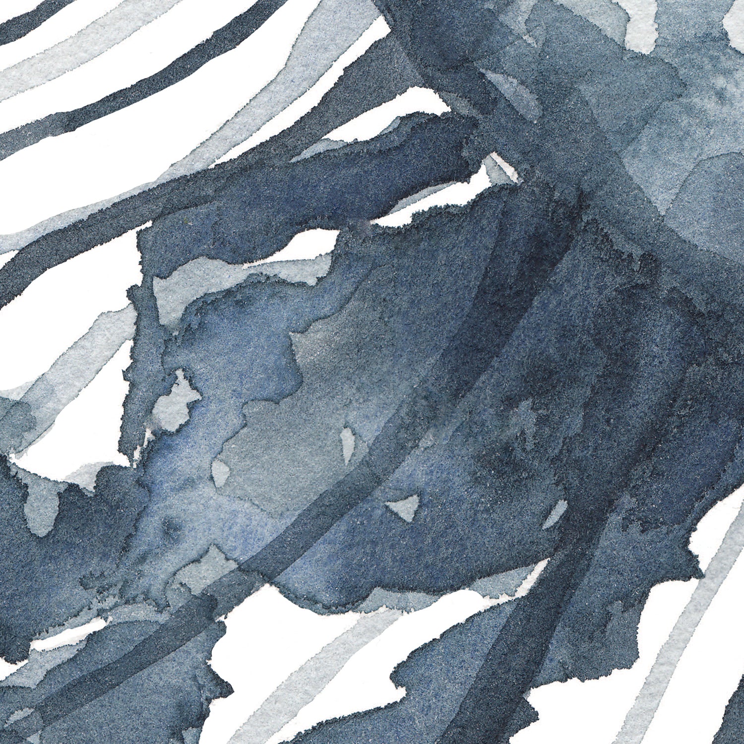 Watercolor Blue Jellyfish Triptych - Set of 3 - Image 14