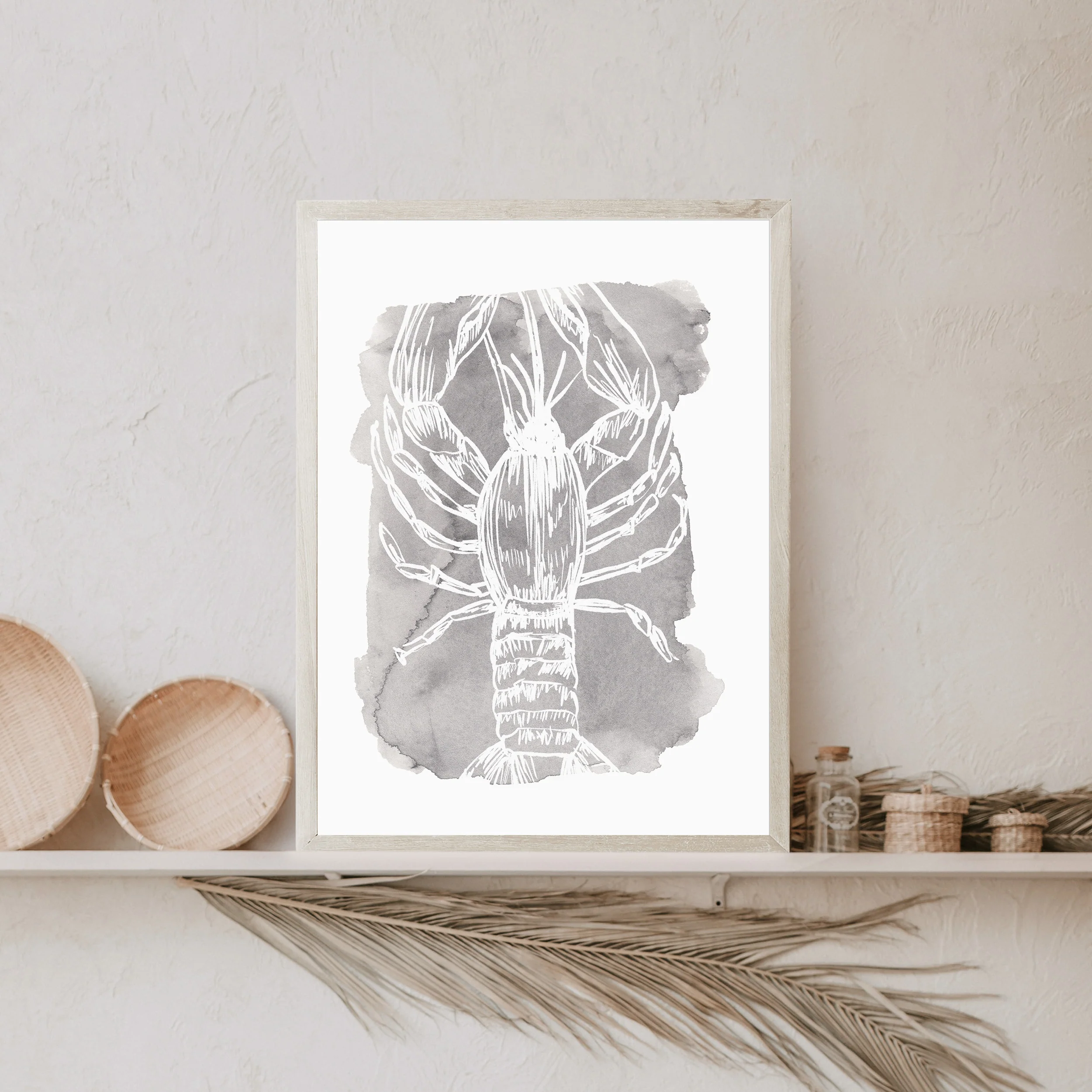 Watercolor Lobster Illustration - Image 12