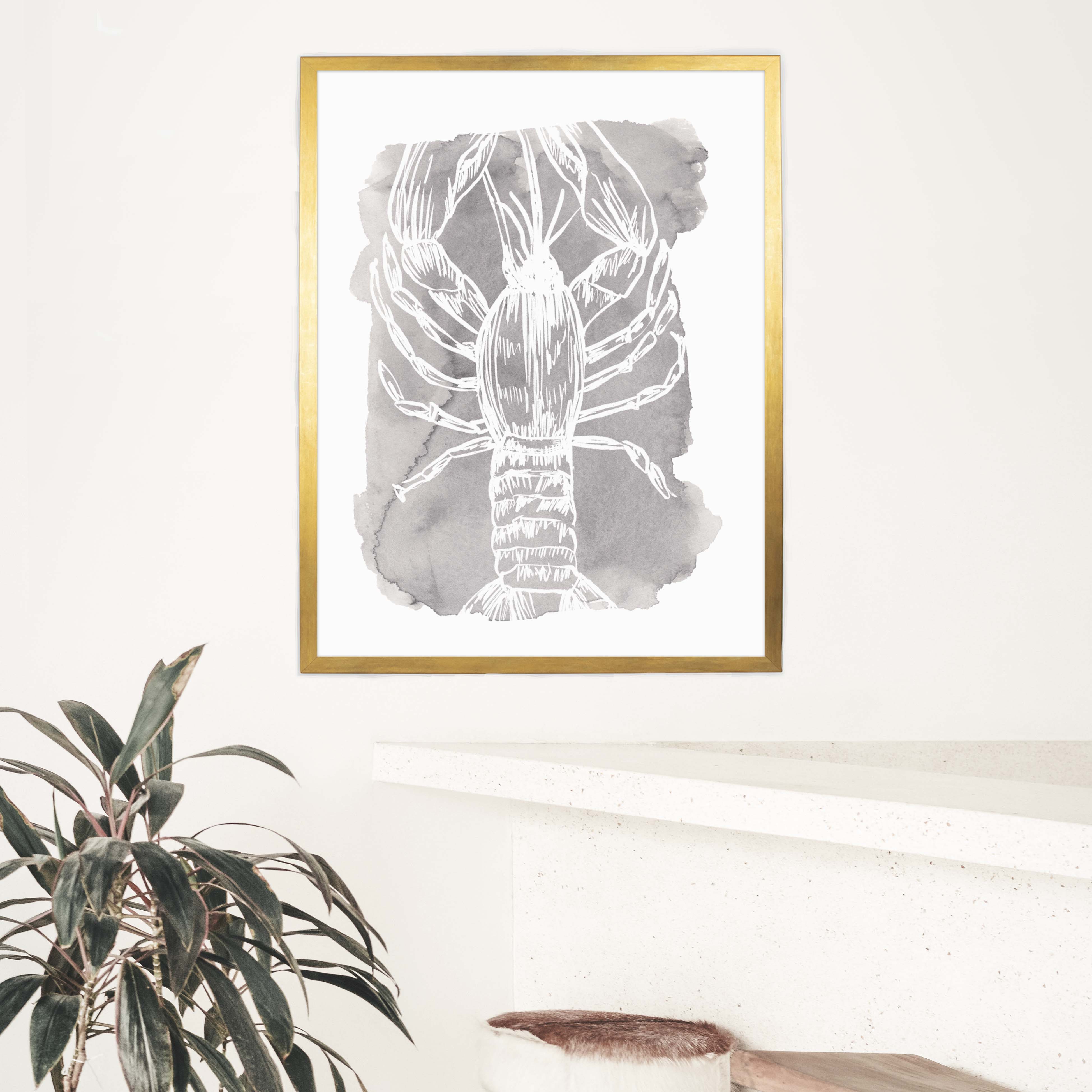 Watercolor Lobster Illustration - Image 7