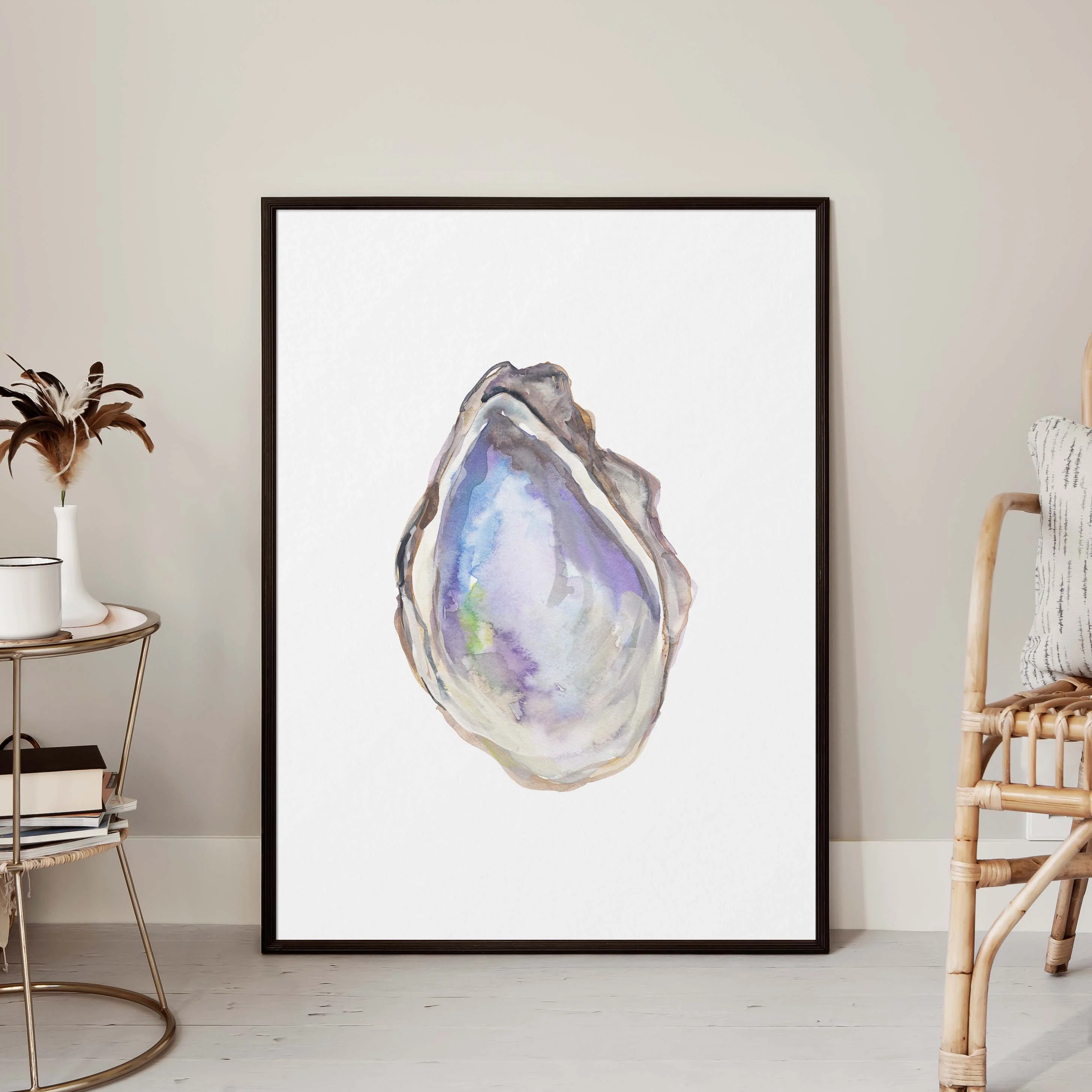 Watercolor Oyster No. 1 - Image 8