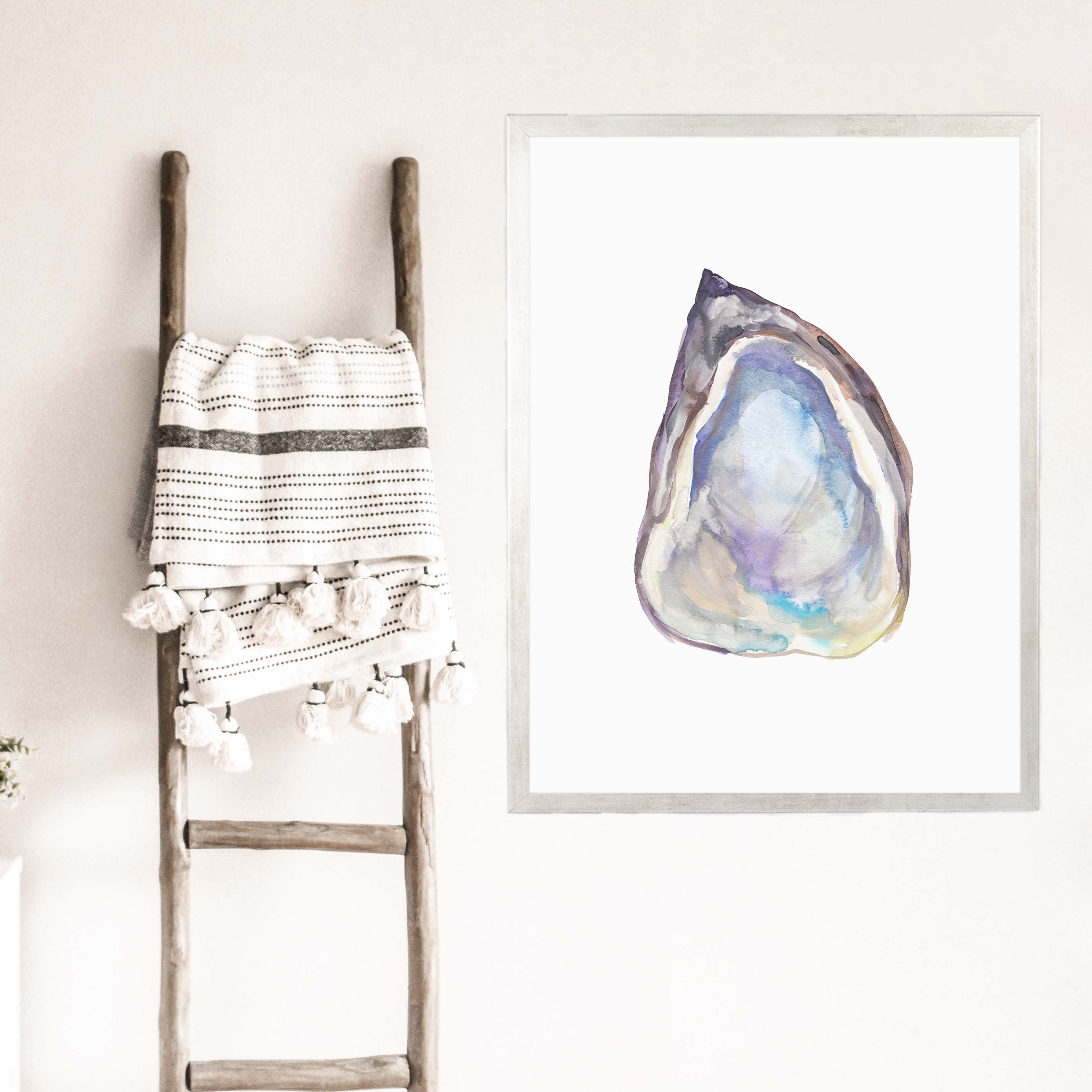 Watercolor Oyster No. 2 - Image 8
