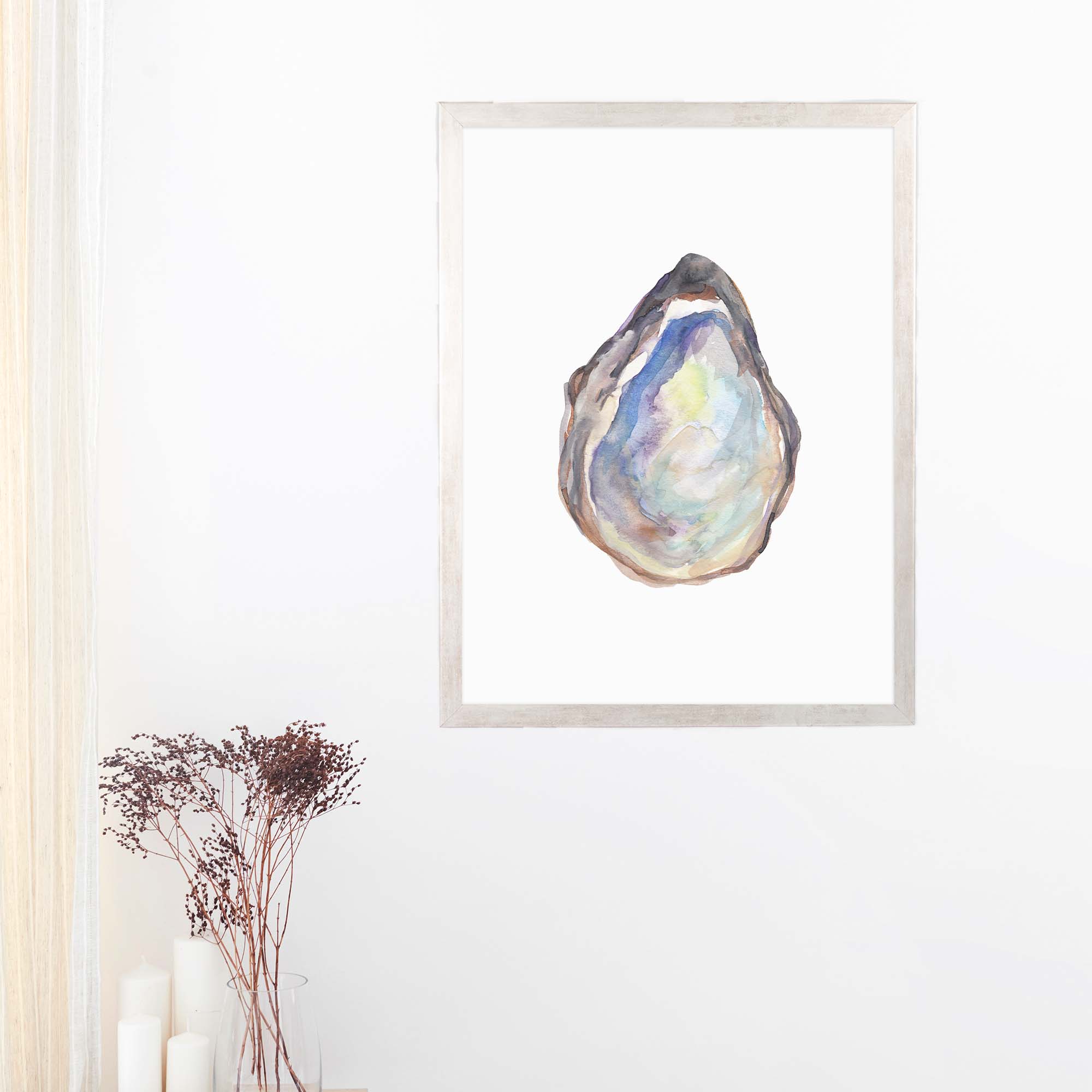Watercolor Oyster No. 3 - Image 8