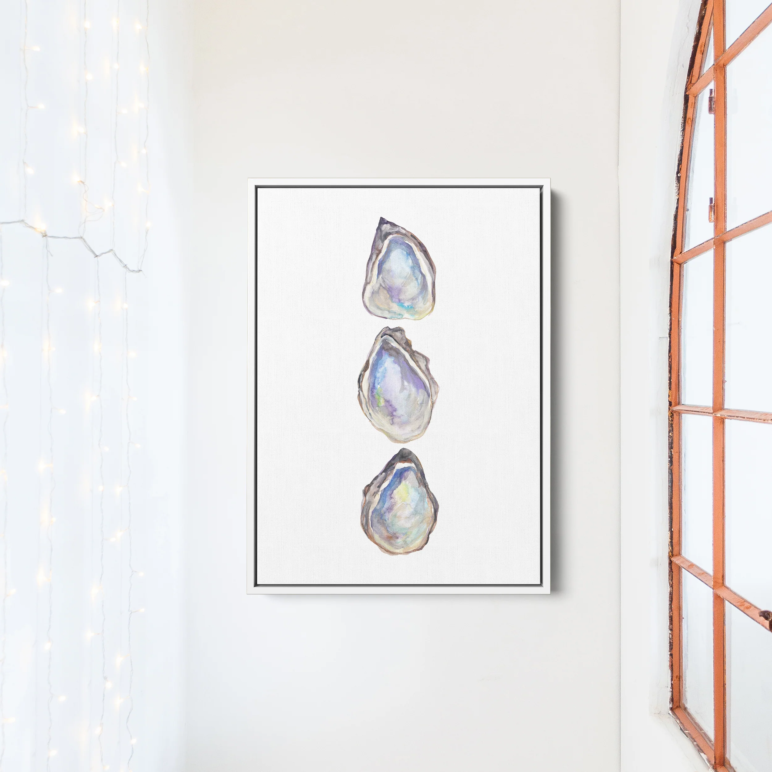 Watercolor Oyster Trio - Image 12