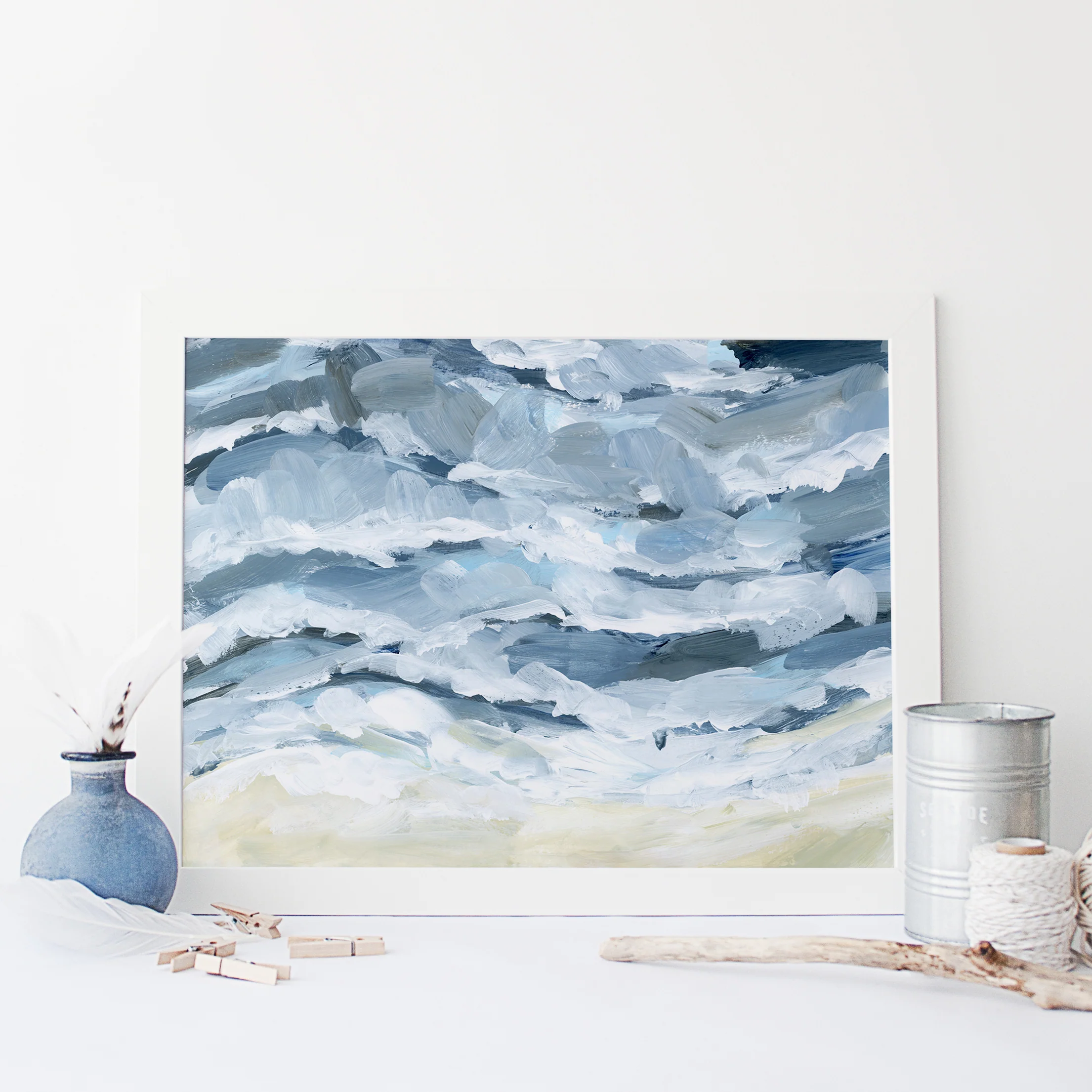 Waves and the Shoreline, No. 1 - Image 8