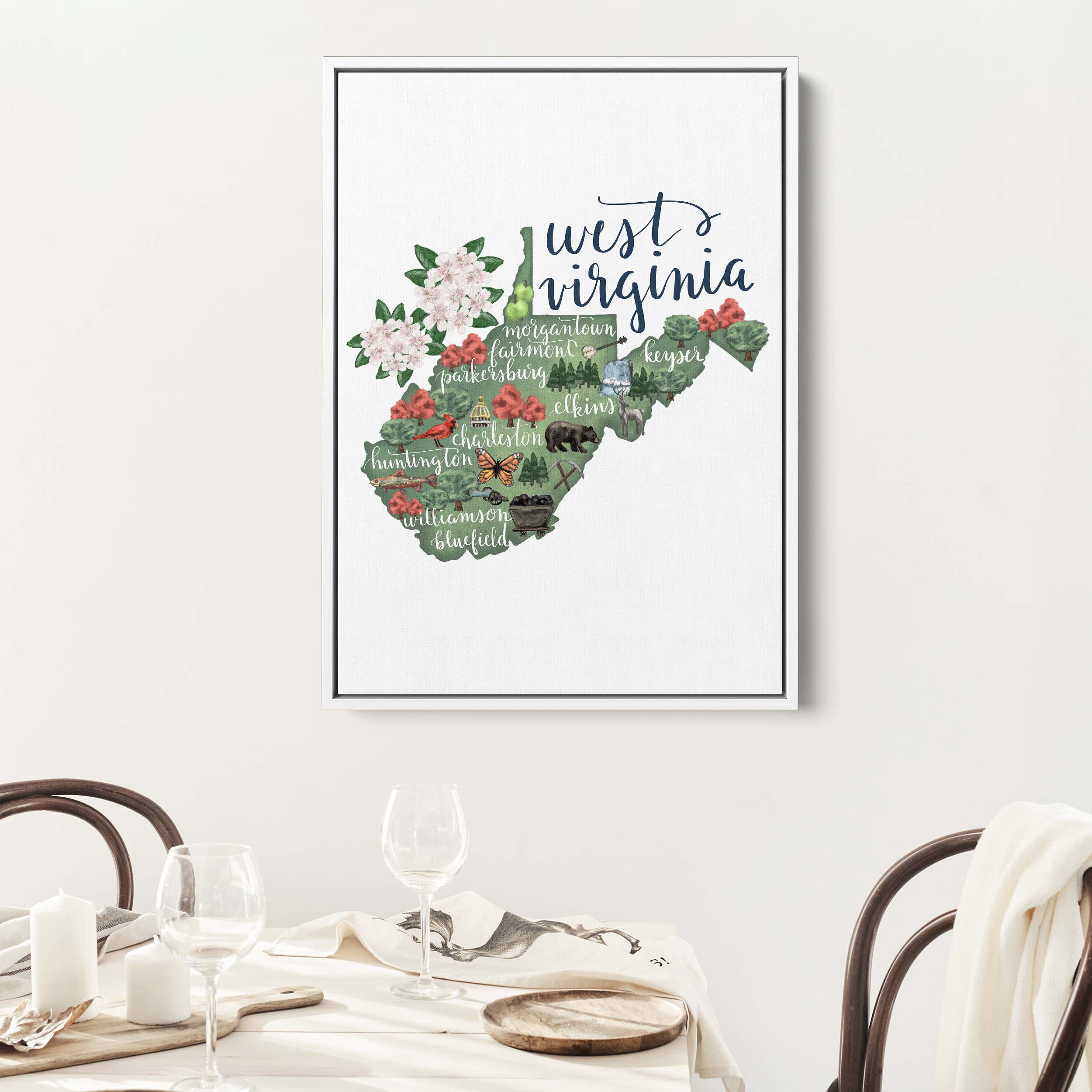 West Virginia Map - Image 10