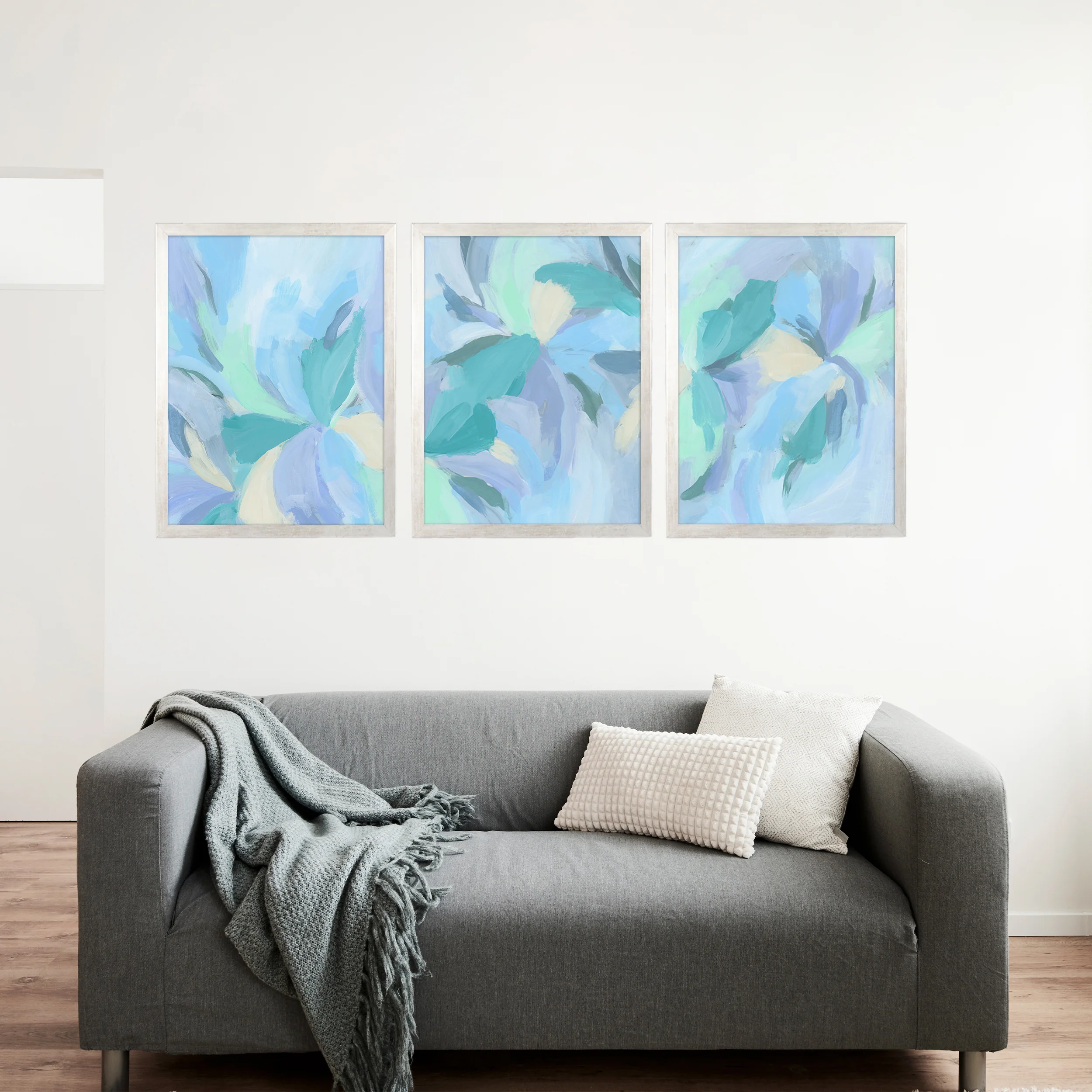 Wildflowers After Rain Triptych - Set of 3 - Image 13