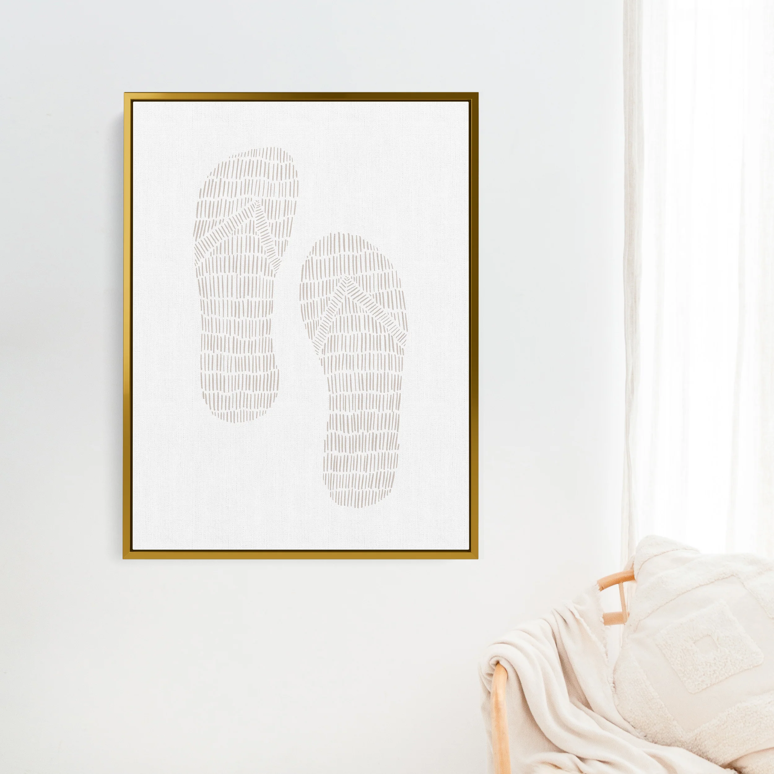 Woven Flip Flop Illustration - Image 13