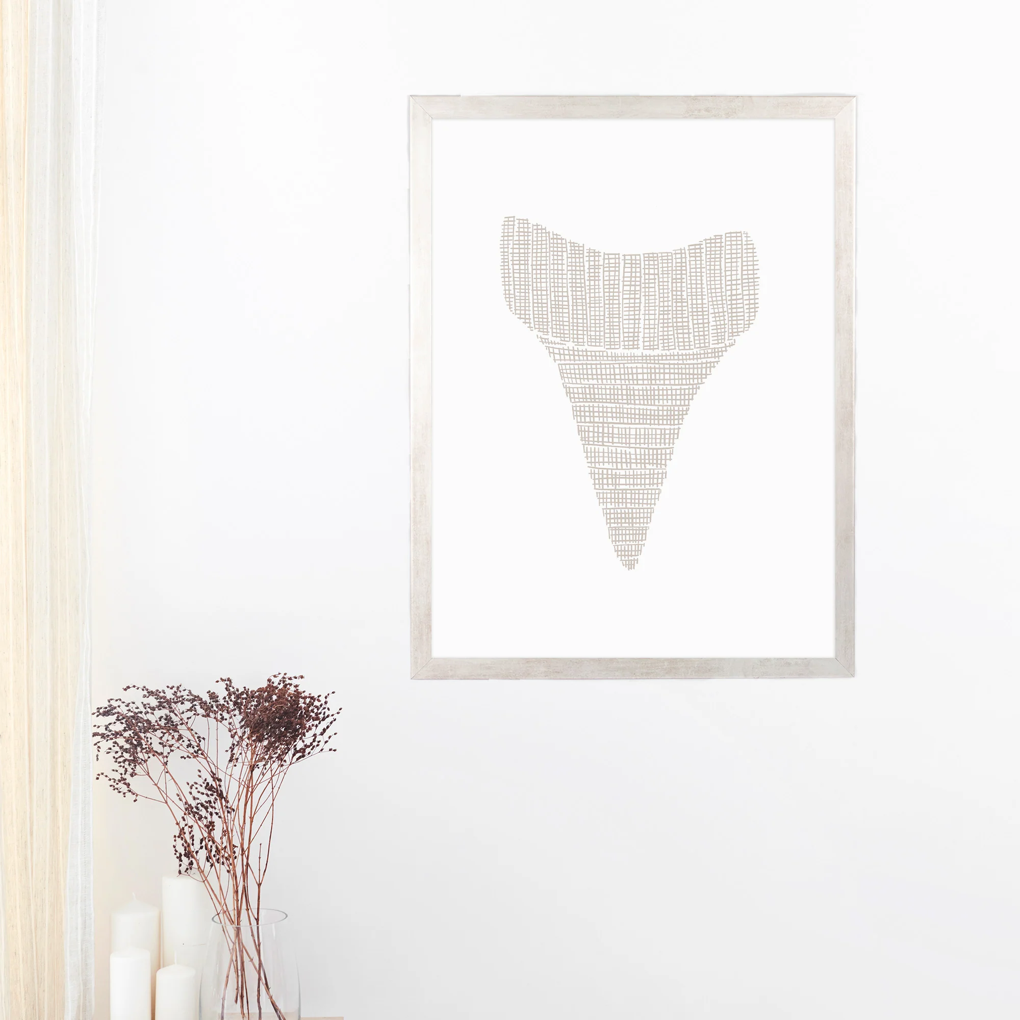 Woven Shark Tooth Illustration, No. 3 - Image 13